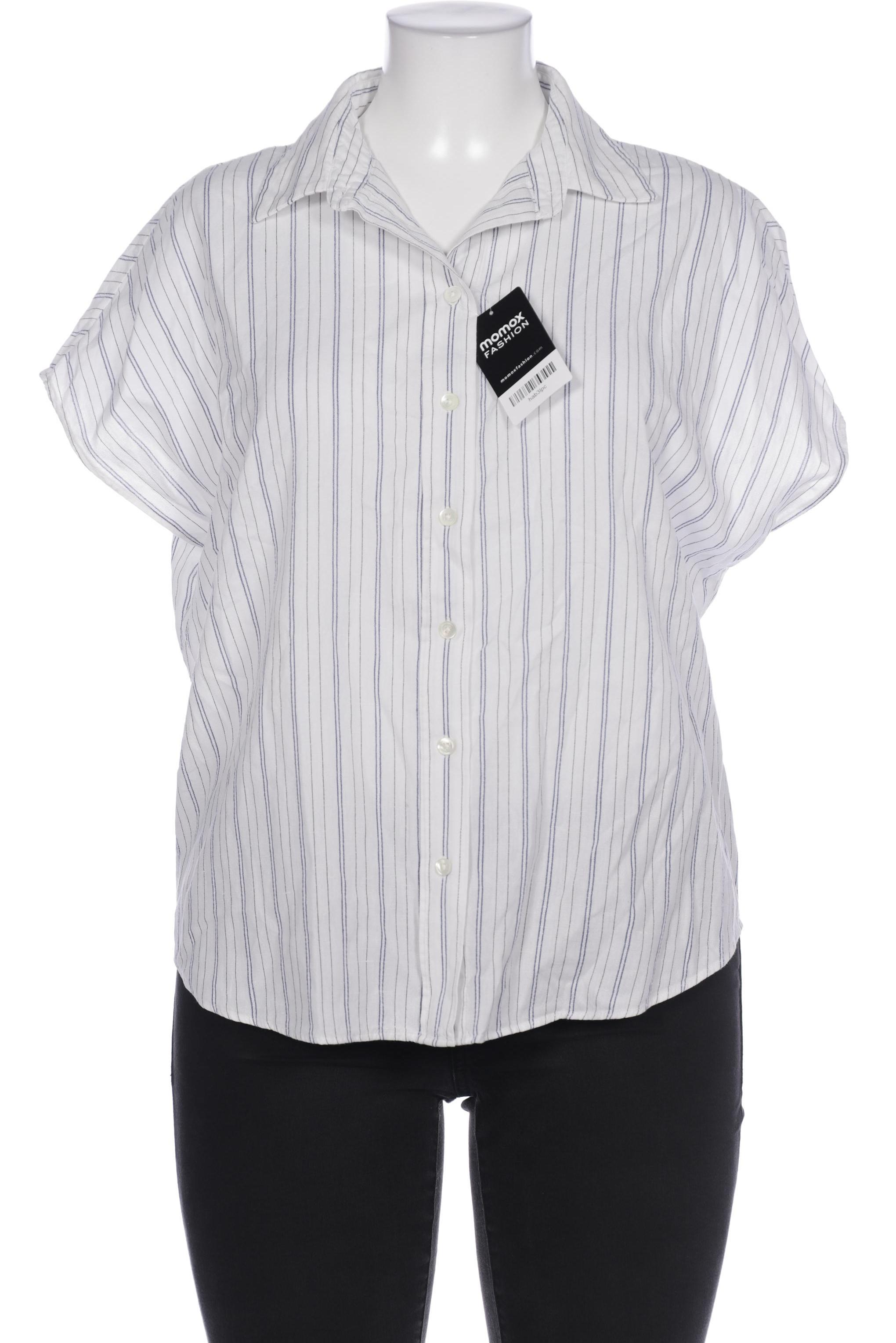 

Massimo Dutti Damen Bluse, weiß, Gr. 44