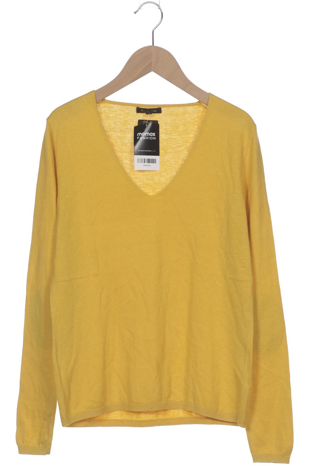 

Massimo Dutti Damen Pullover, gelb, Gr. 36