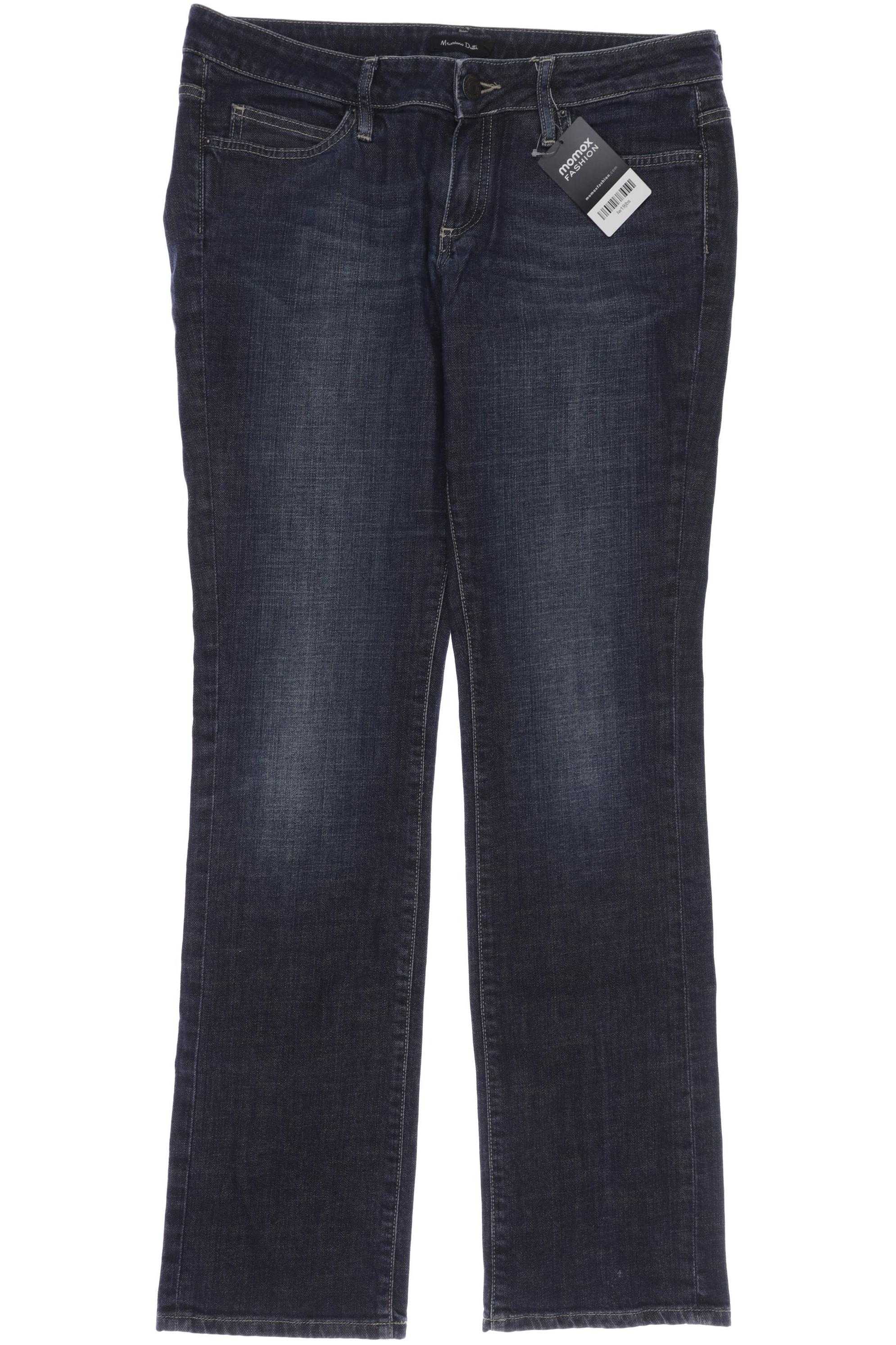 

Massimo Dutti Damen Jeans, marineblau, Gr. 33