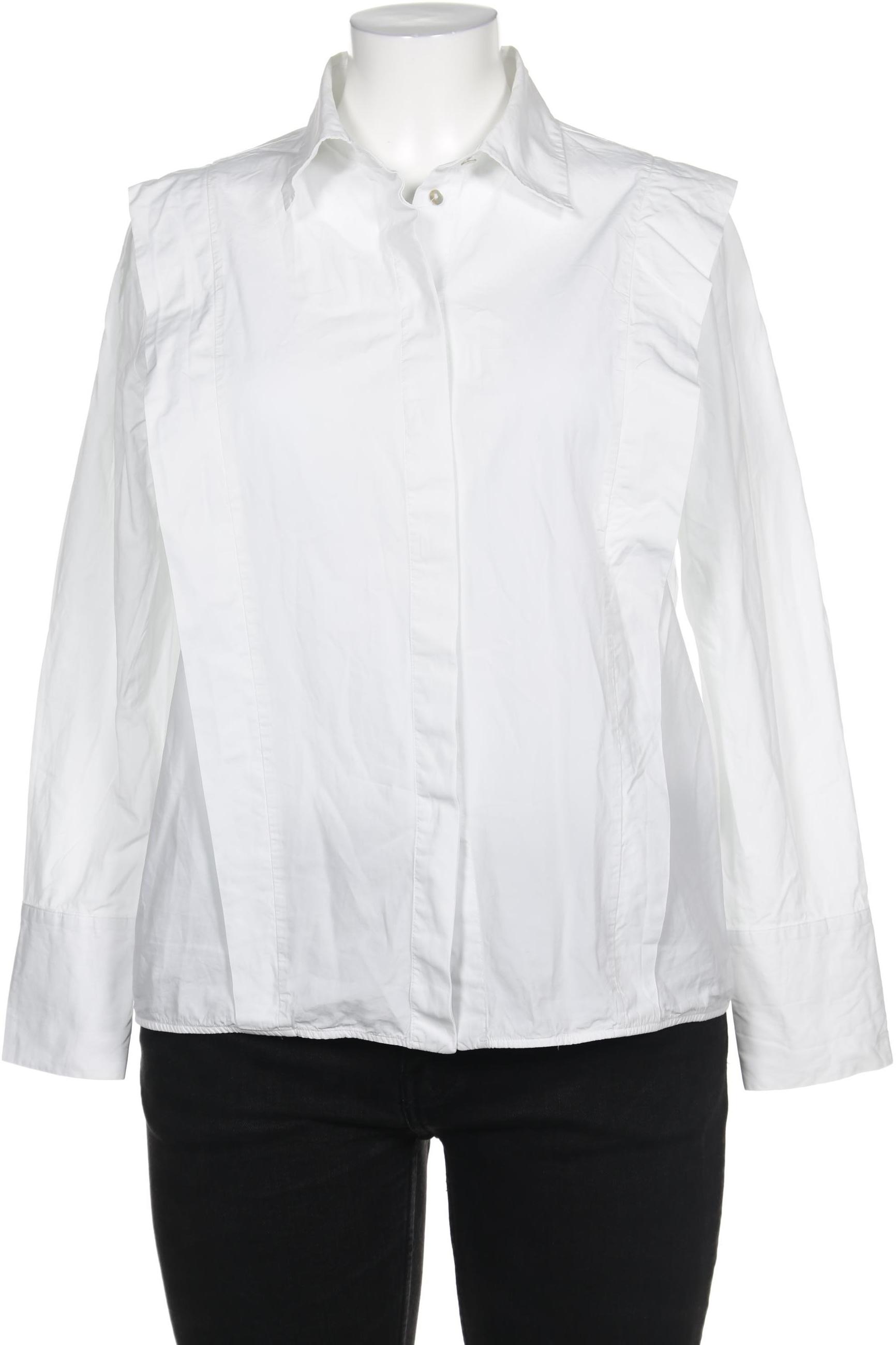 

Massimo Dutti Damen Bluse, weiß, Gr. 42