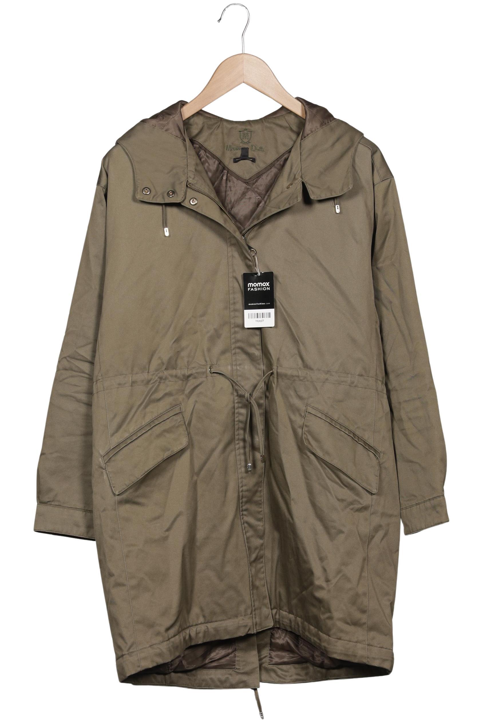 

Massimo Dutti Damen Mantel, grün, Gr. 38