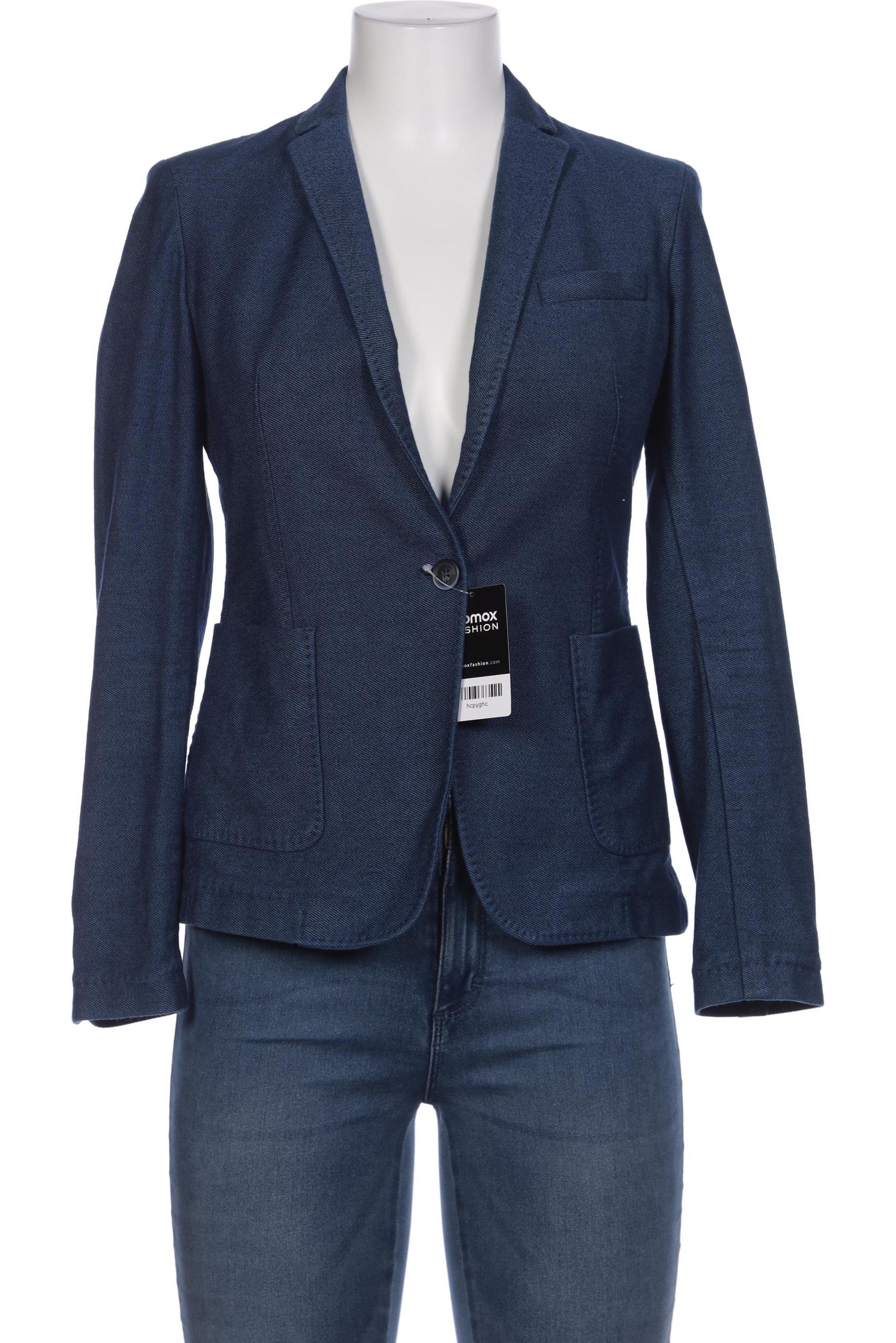 

Massimo Dutti Damen Blazer, marineblau, Gr. 38