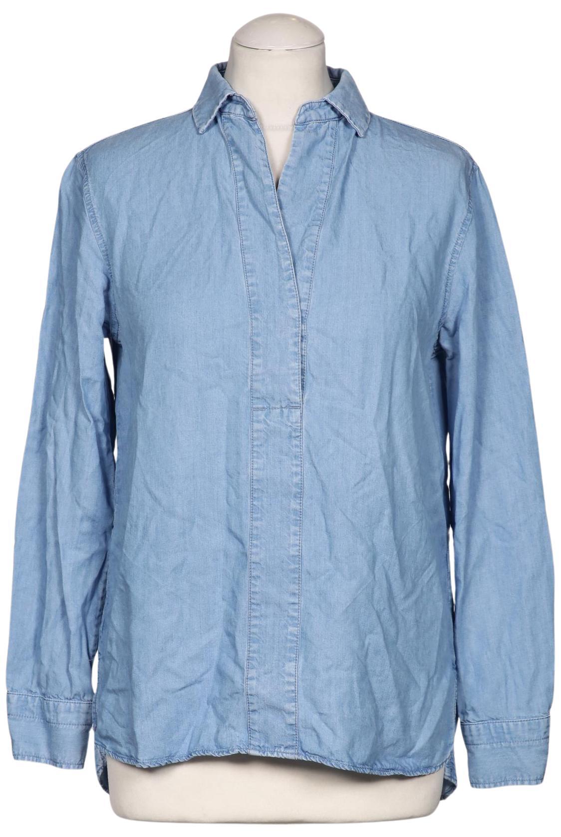 

Massimo Dutti Damen Bluse, hellblau, Gr. 38