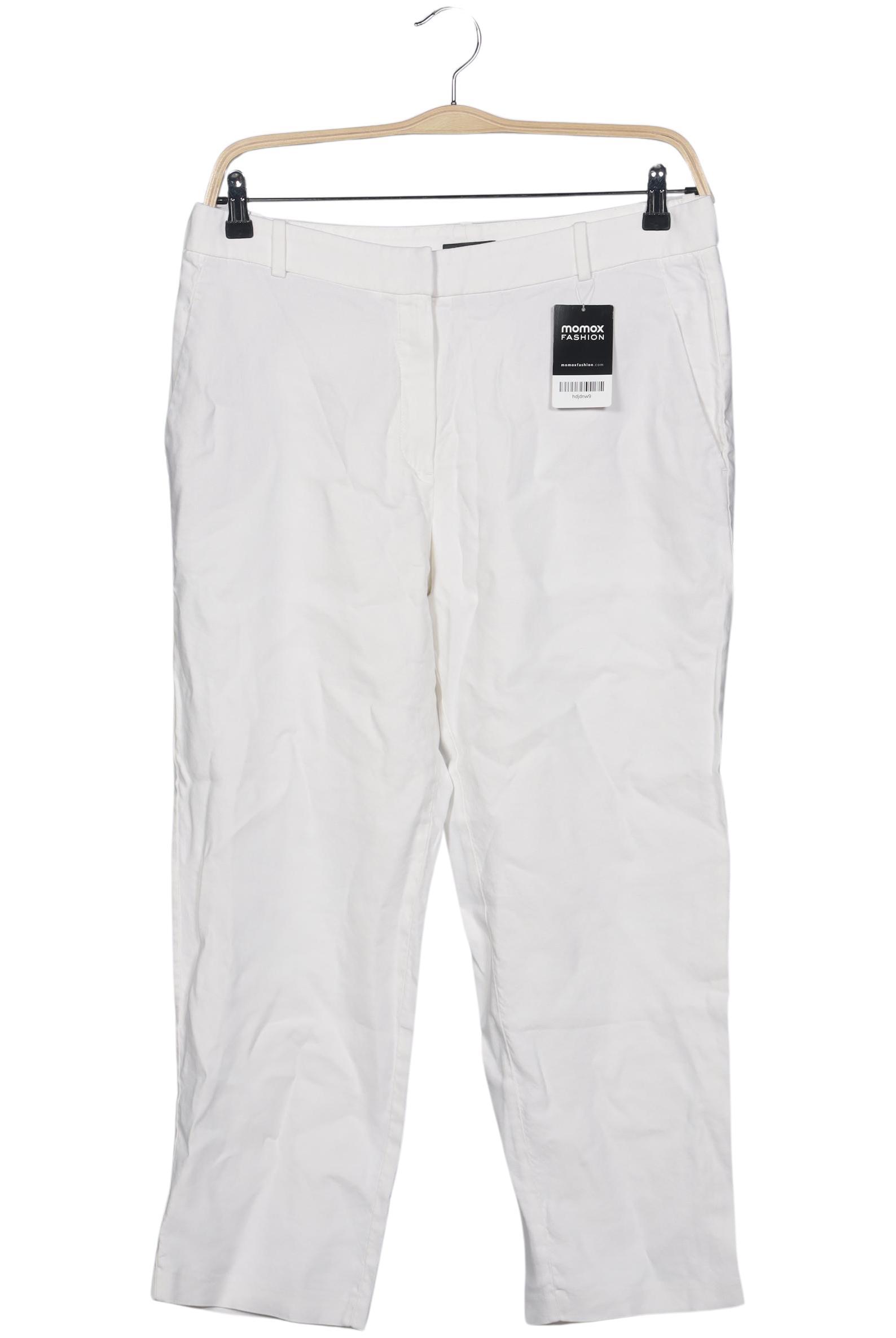 

Massimo Dutti Damen Stoffhose, weiß, Gr. 44