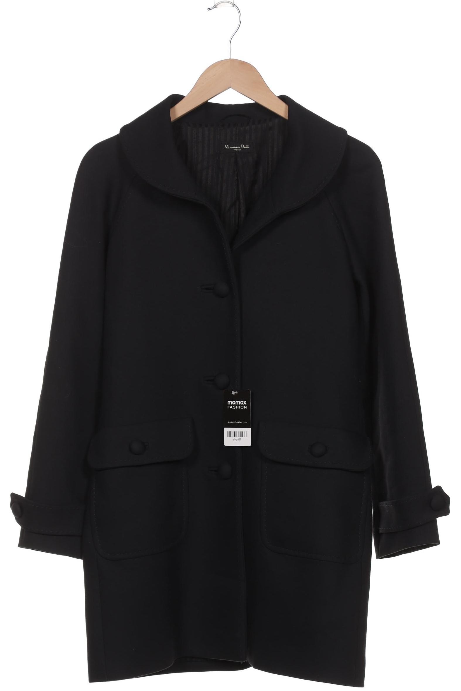 

Massimo Dutti Damen Mantel, marineblau, Gr. 38