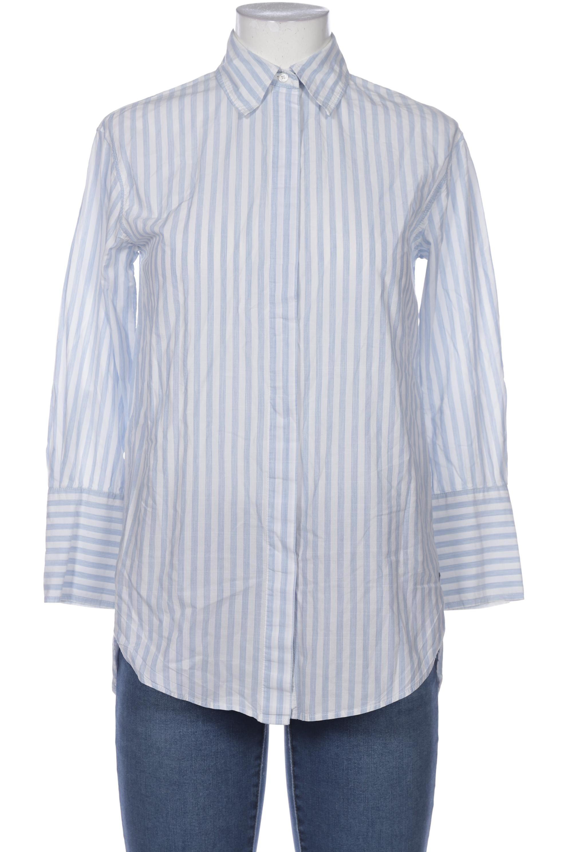 

Massimo Dutti Damen Bluse, hellblau