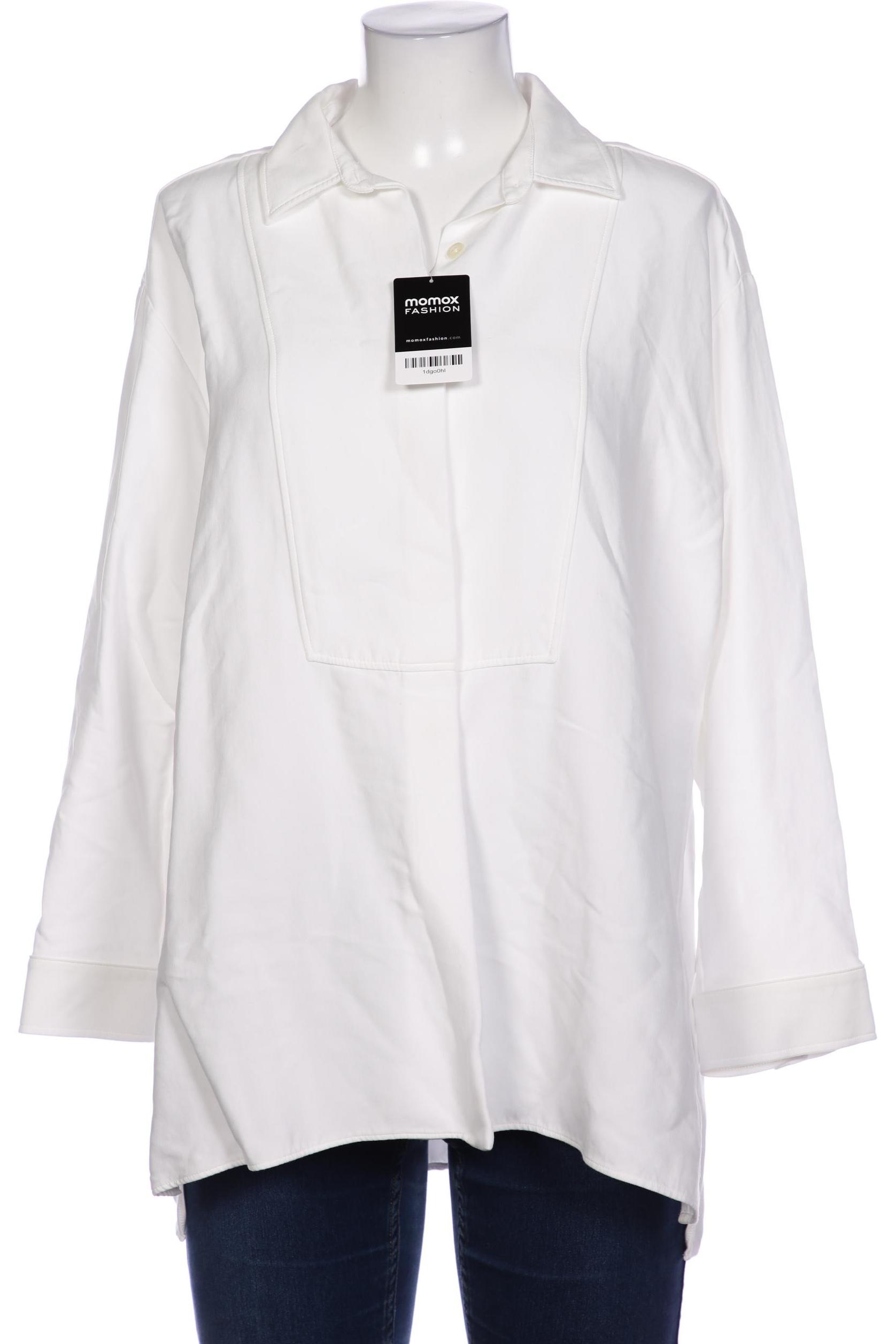 

Massimo Dutti Damen Bluse, weiß, Gr. 42