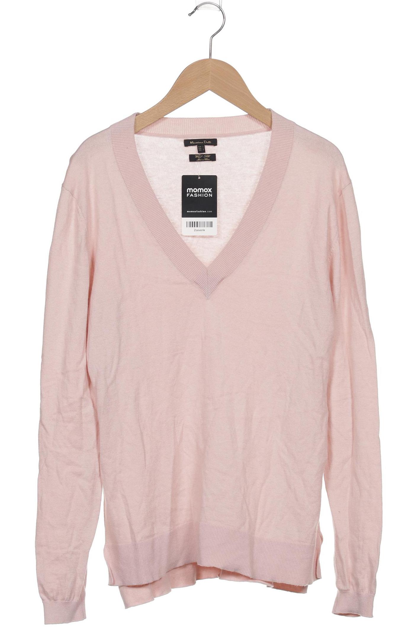 

Massimo Dutti Damen Pullover, pink, Gr. 42