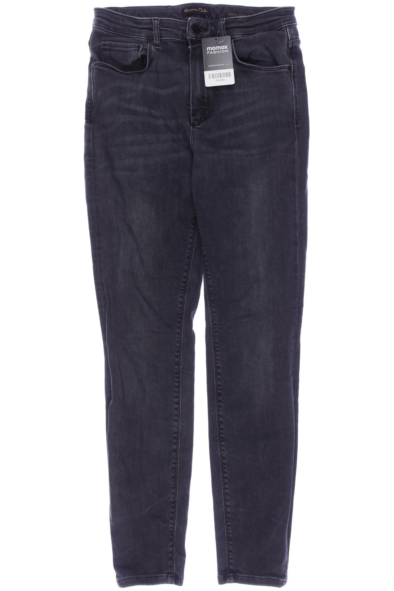 

Massimo Dutti Damen Jeans, grau, Gr. 38