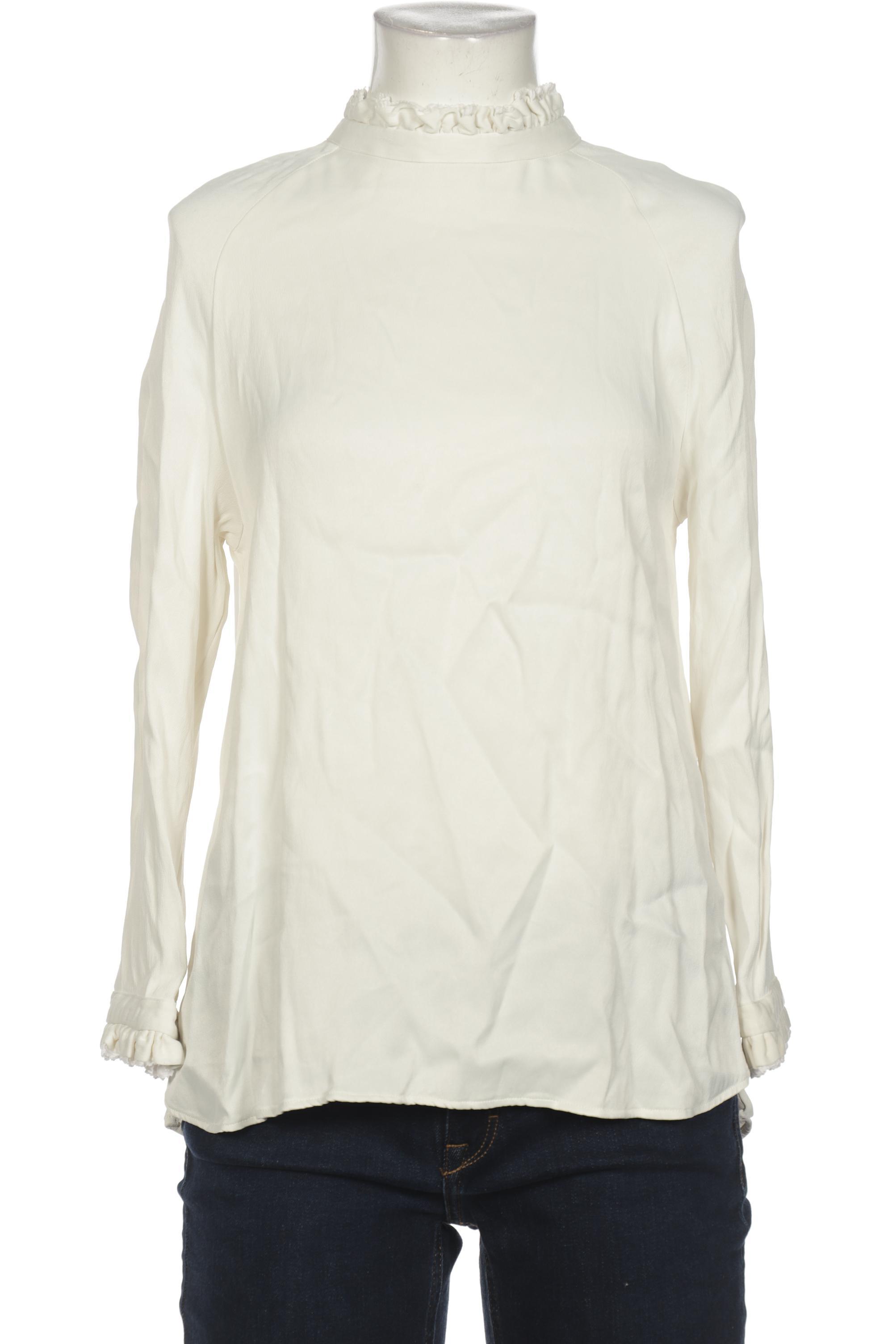 

Massimo Dutti Damen Bluse, weiß, Gr. 36