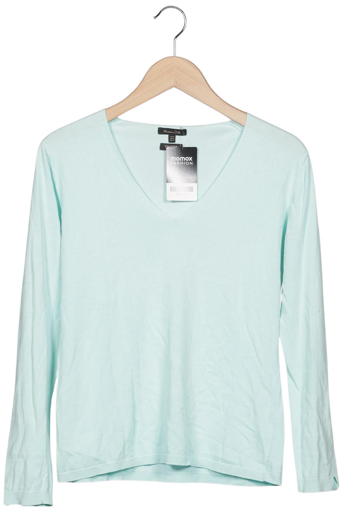 

Massimo Dutti Damen Langarmshirt, hellblau, Gr. 38