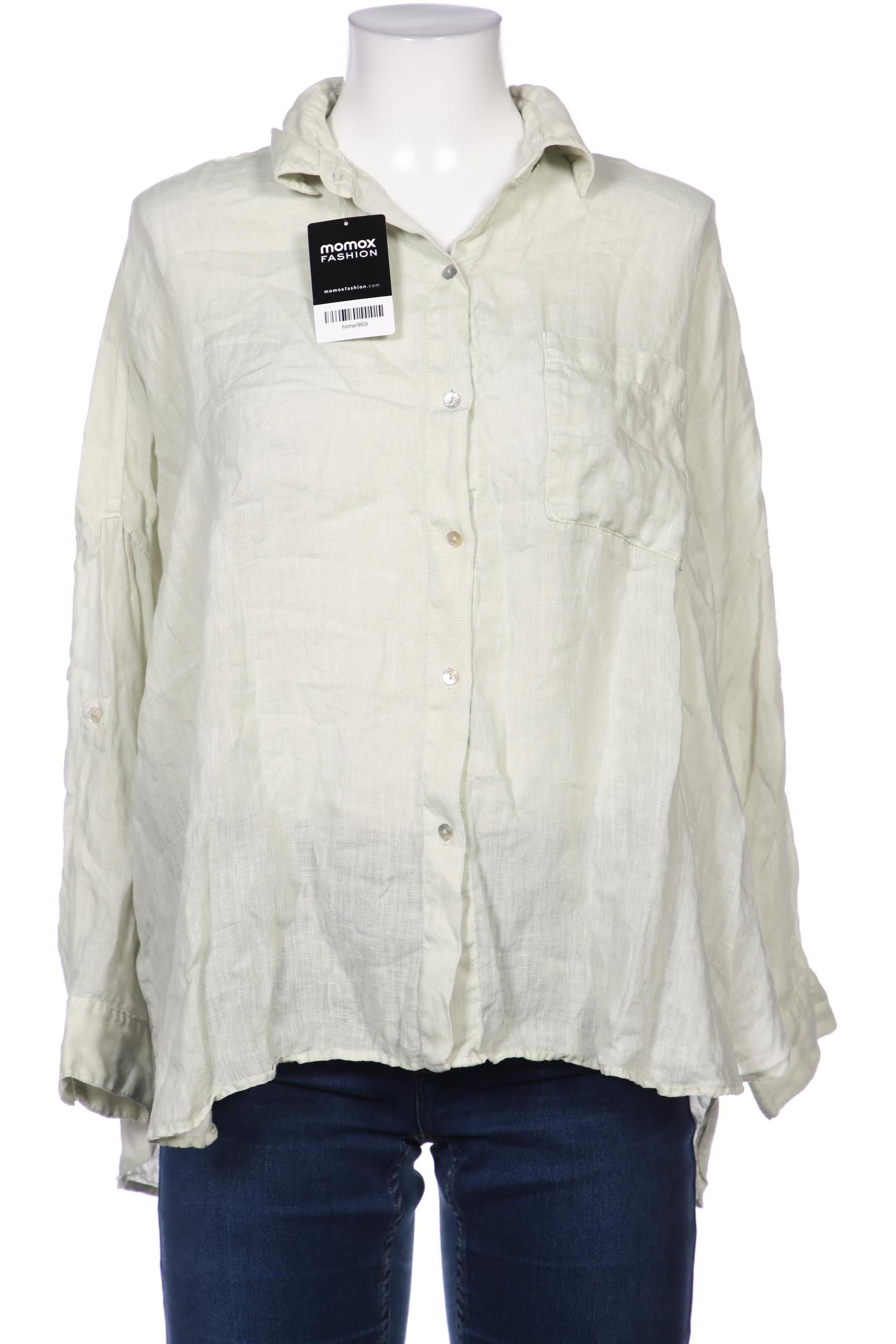 

Massimo Dutti Damen Bluse, hellgrün, Gr. 38