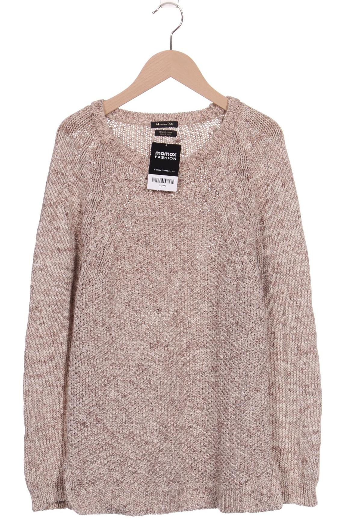 

Massimo Dutti Damen Pullover, beige, Gr. 36