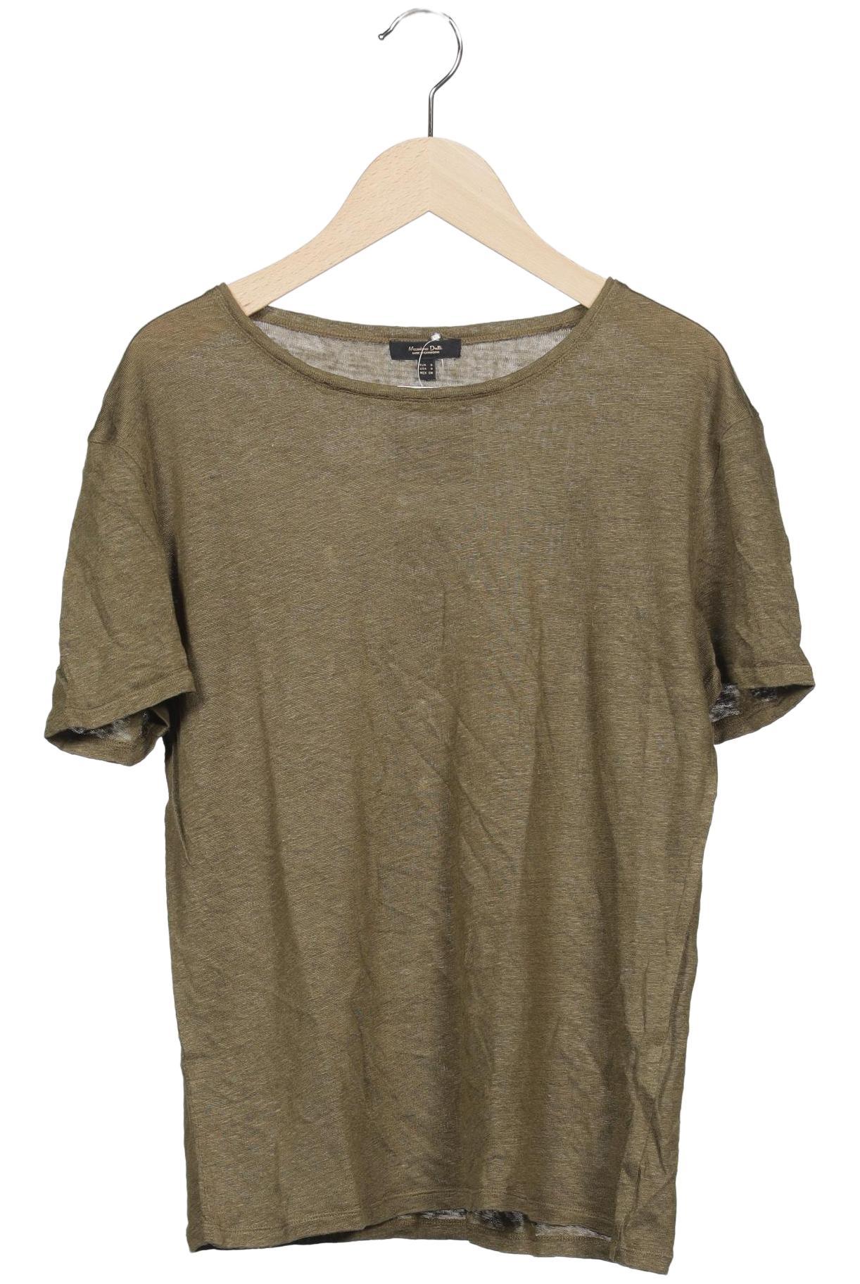 

Massimo Dutti Damen T-Shirt, grün, Gr. 36