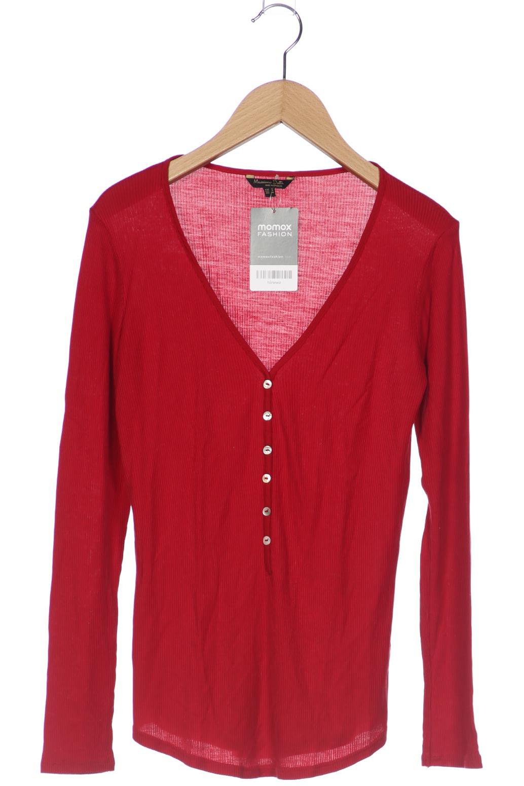 

Massimo Dutti Damen Langarmshirt, rot