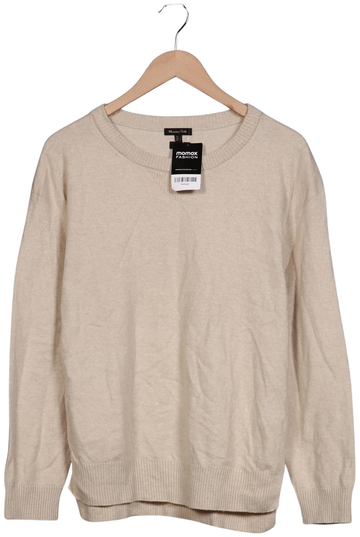

Massimo Dutti Damen Pullover, beige, Gr. 42