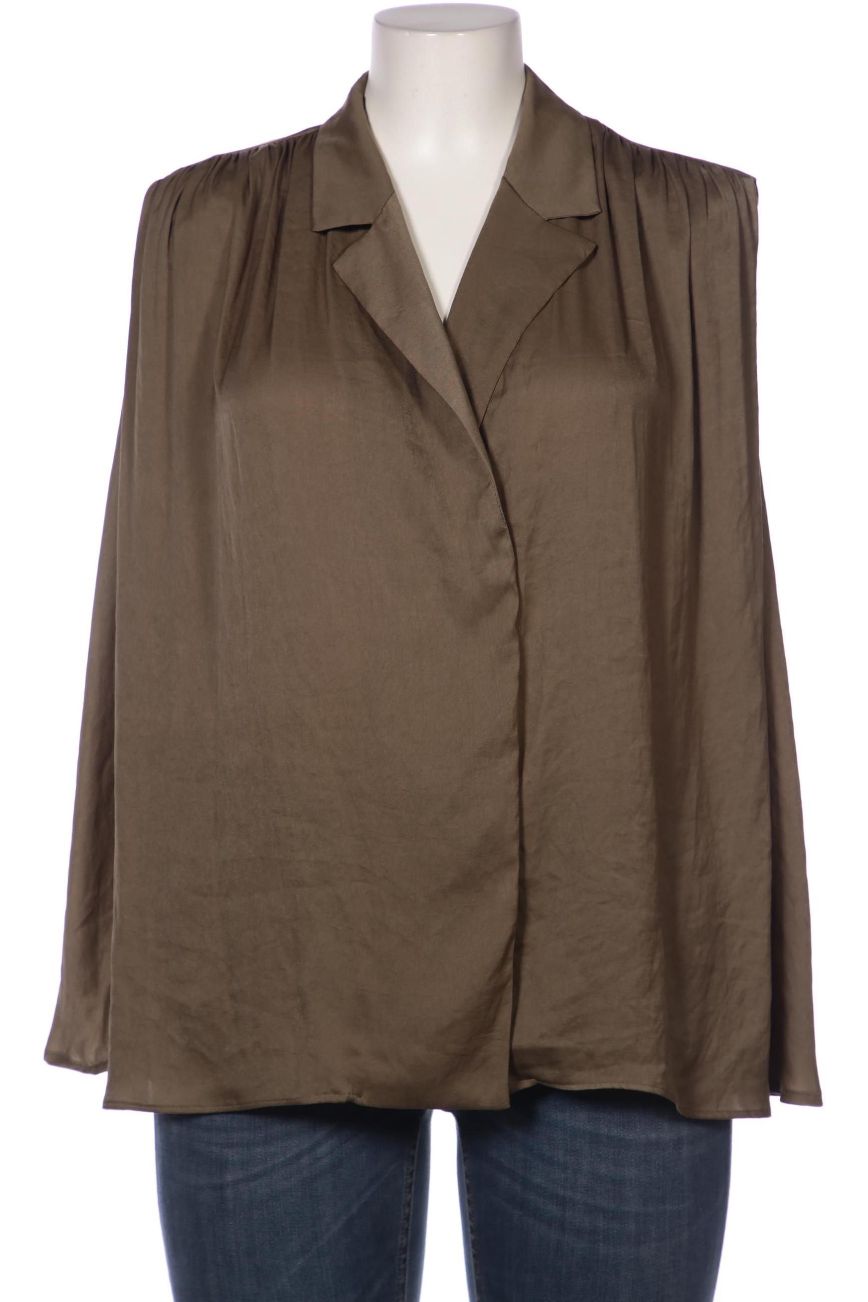 

Massimo Dutti Damen Bluse, grün, Gr. 42