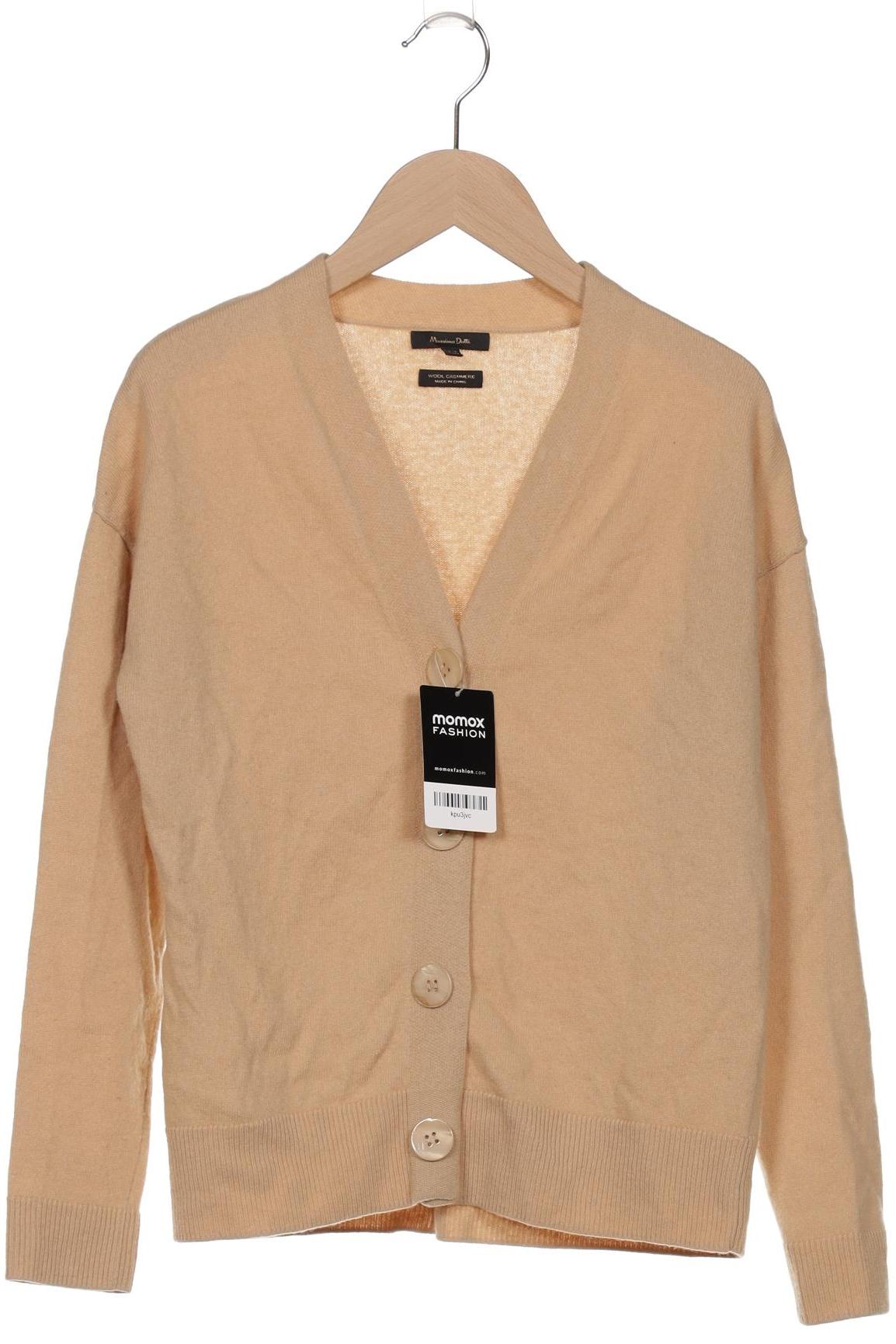 

Massimo Dutti Damen Strickjacke, beige, Gr. 34