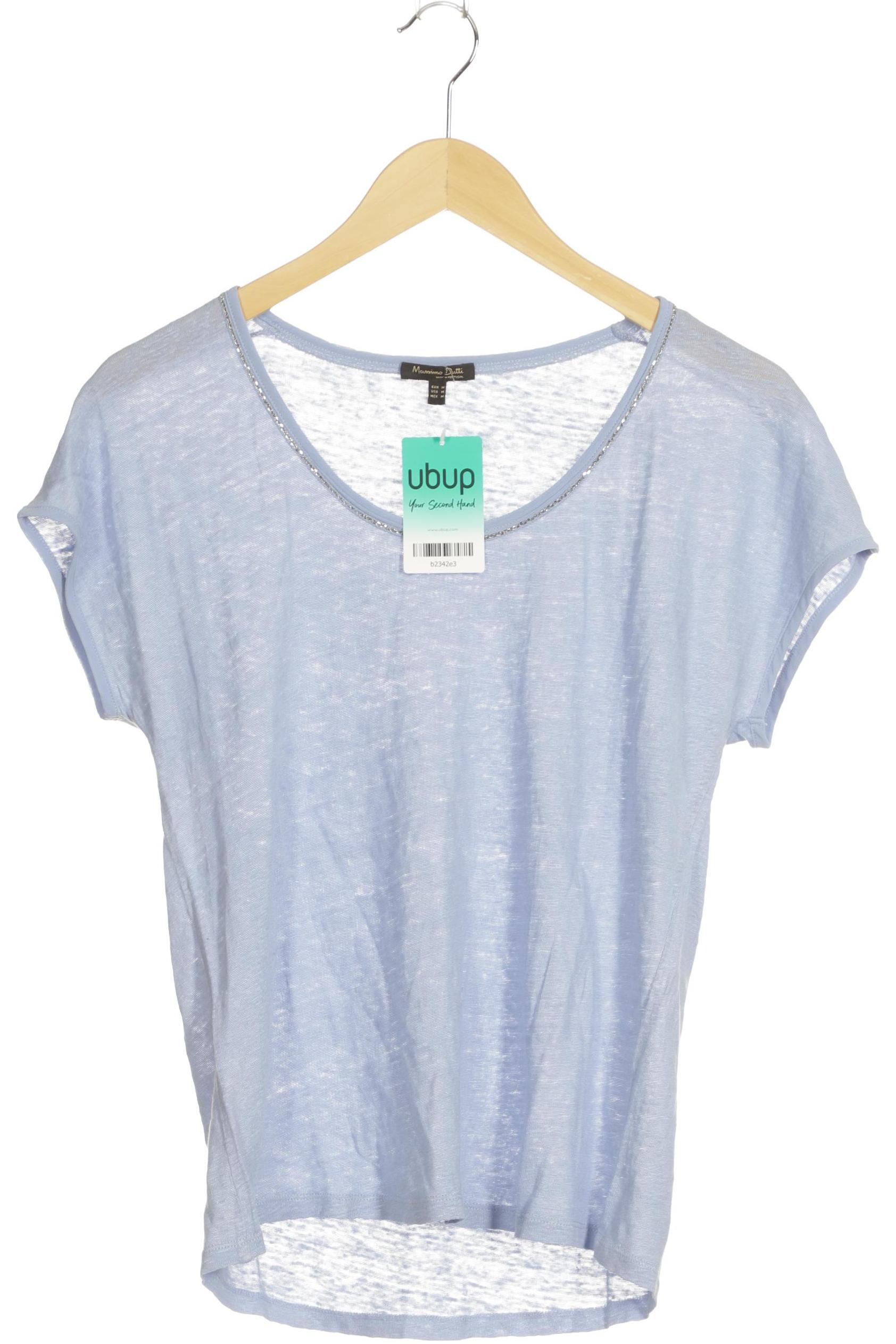 

Massimo Dutti Damen T-Shirt, blau, Gr. 38