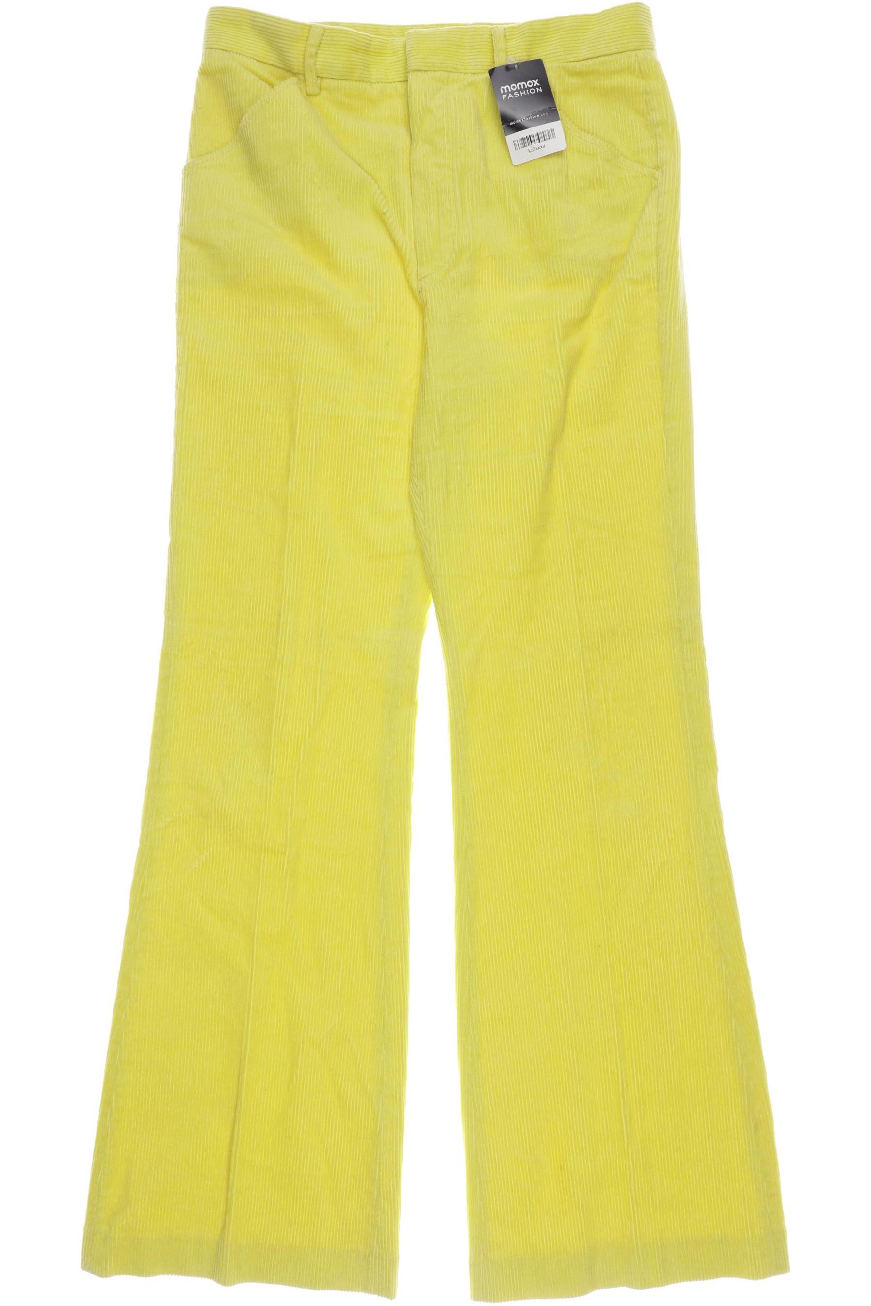 

Massimo Dutti Damen Stoffhose, gelb, Gr. 42