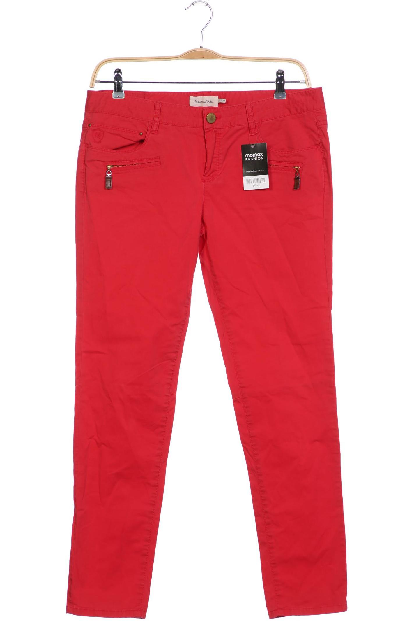 

Massimo Dutti Damen Stoffhose, rot