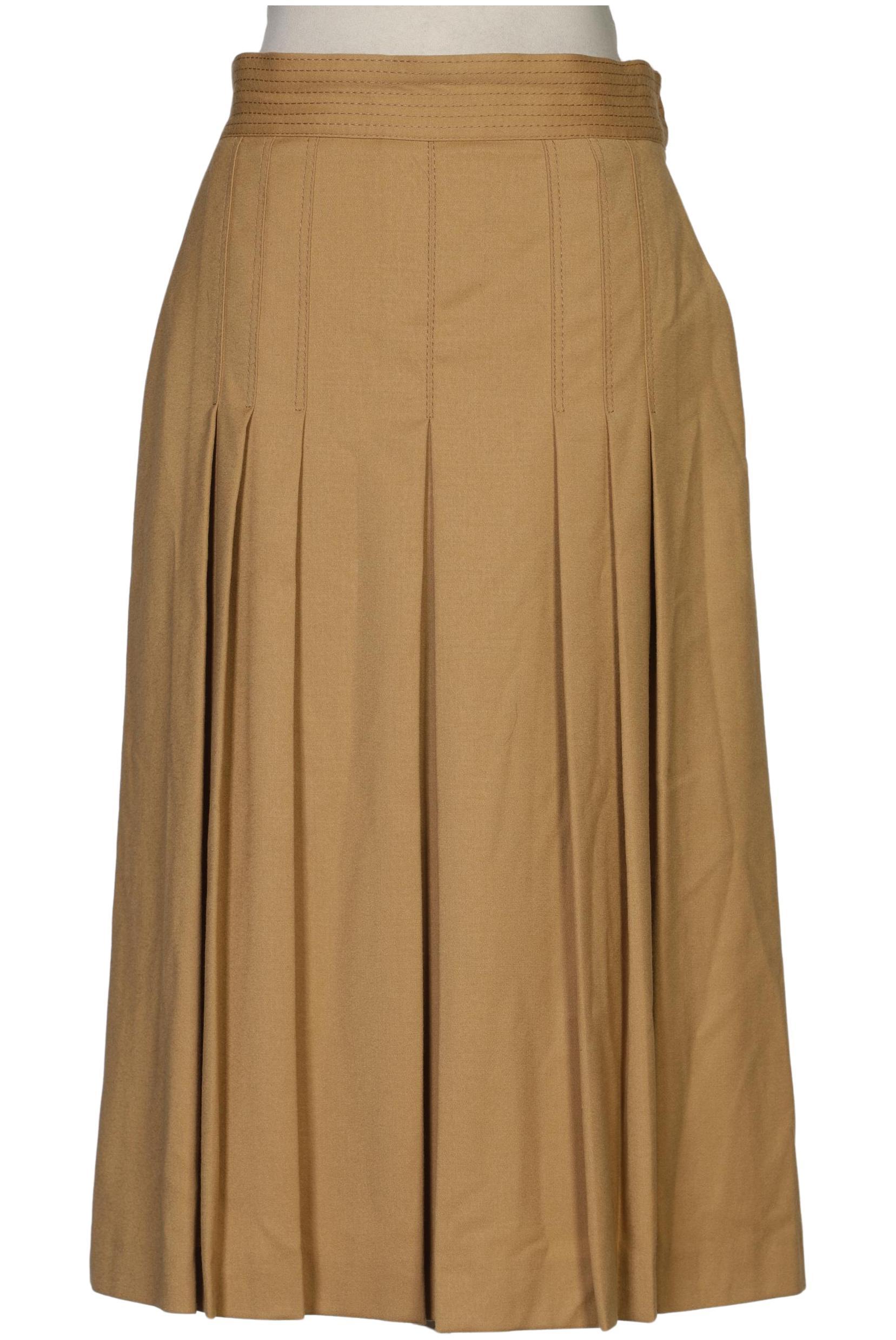 

Massimo Dutti Damen Rock, beige, Gr. 40