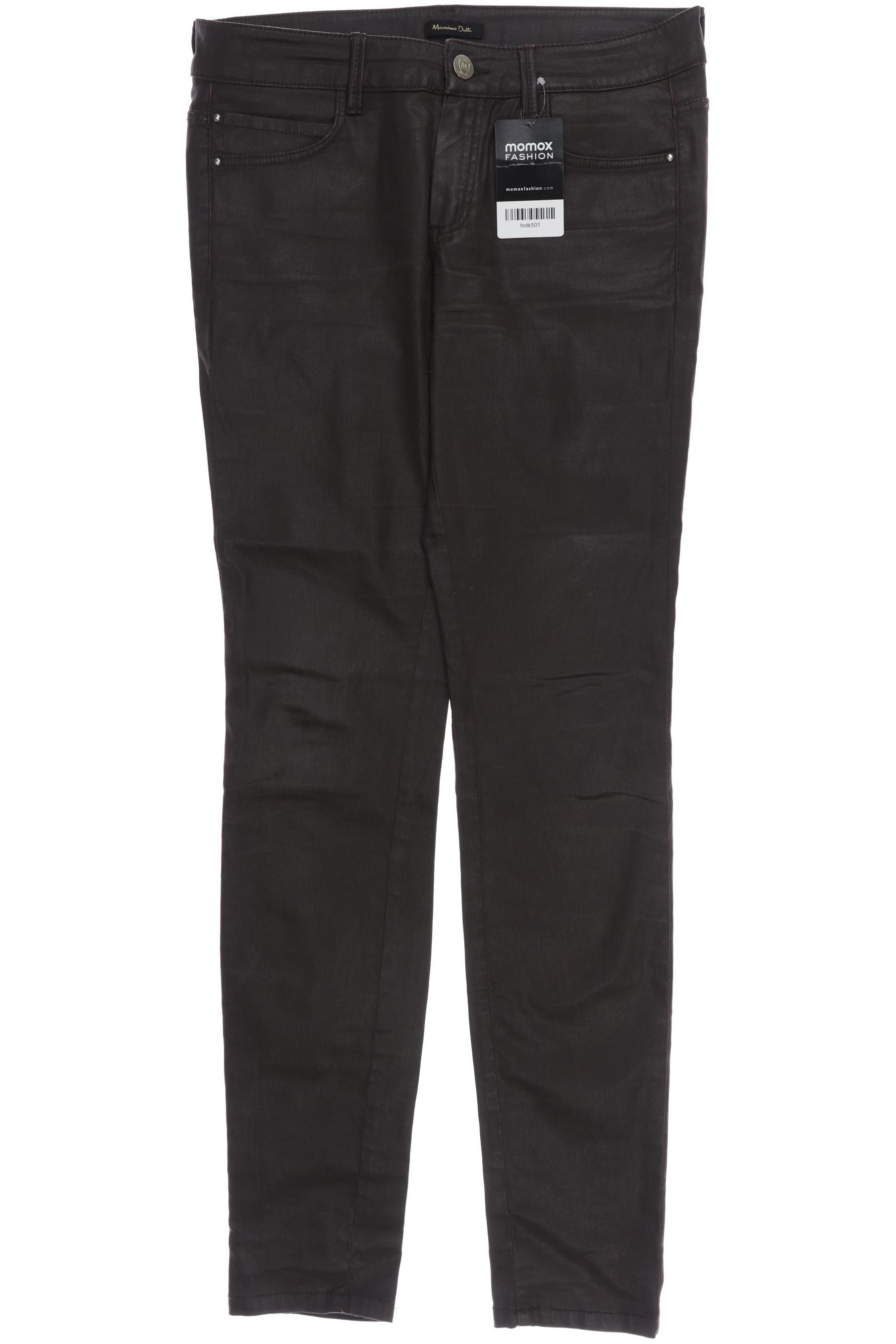

Massimo Dutti Damen Stoffhose, braun, Gr. 38