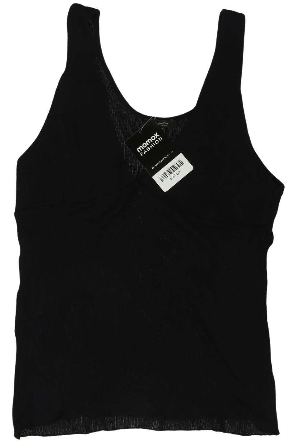

Massimo Dutti Damen Top, schwarz, Gr. 42