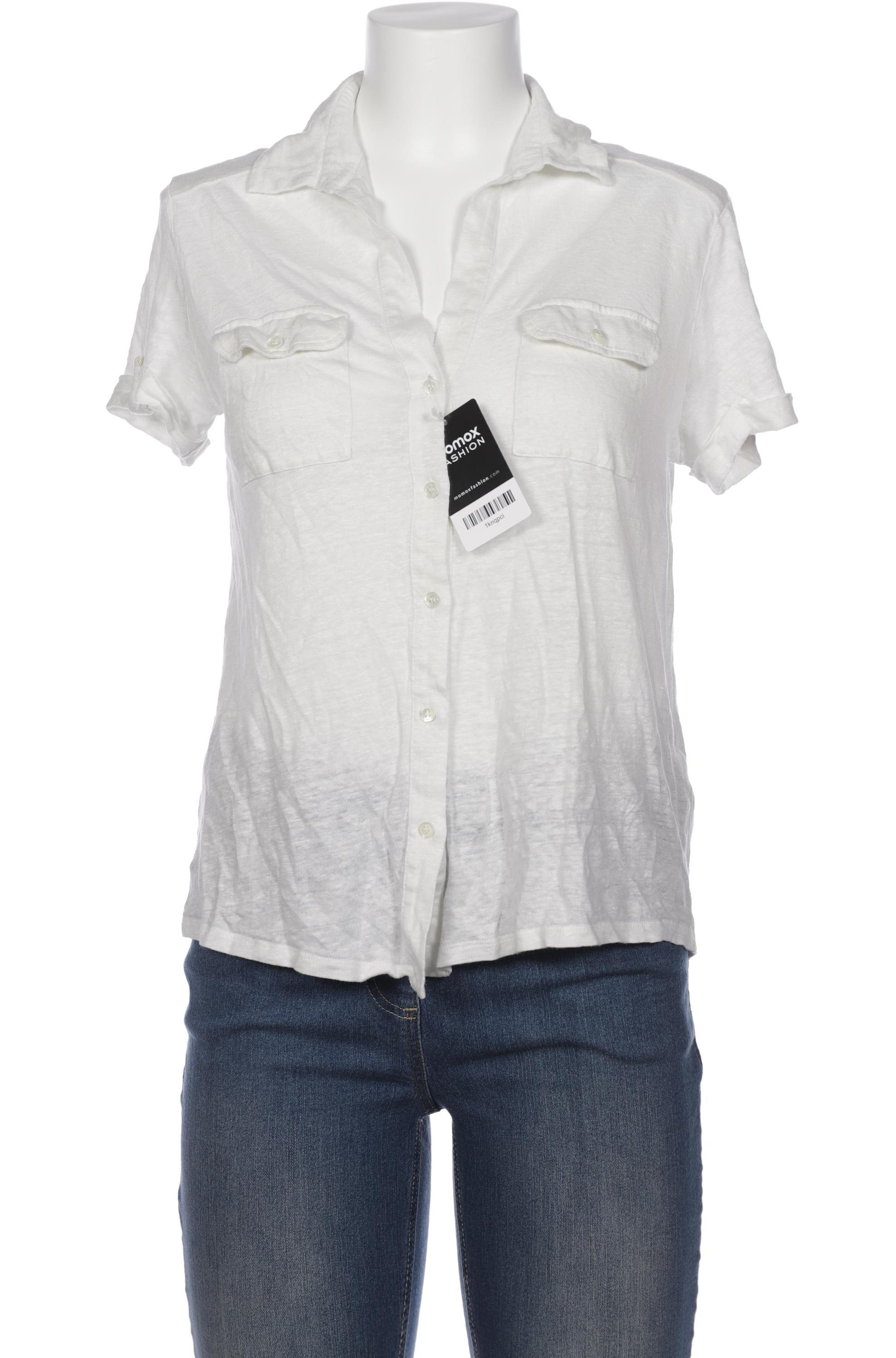

Massimo Dutti Damen Bluse, weiß, Gr. 38