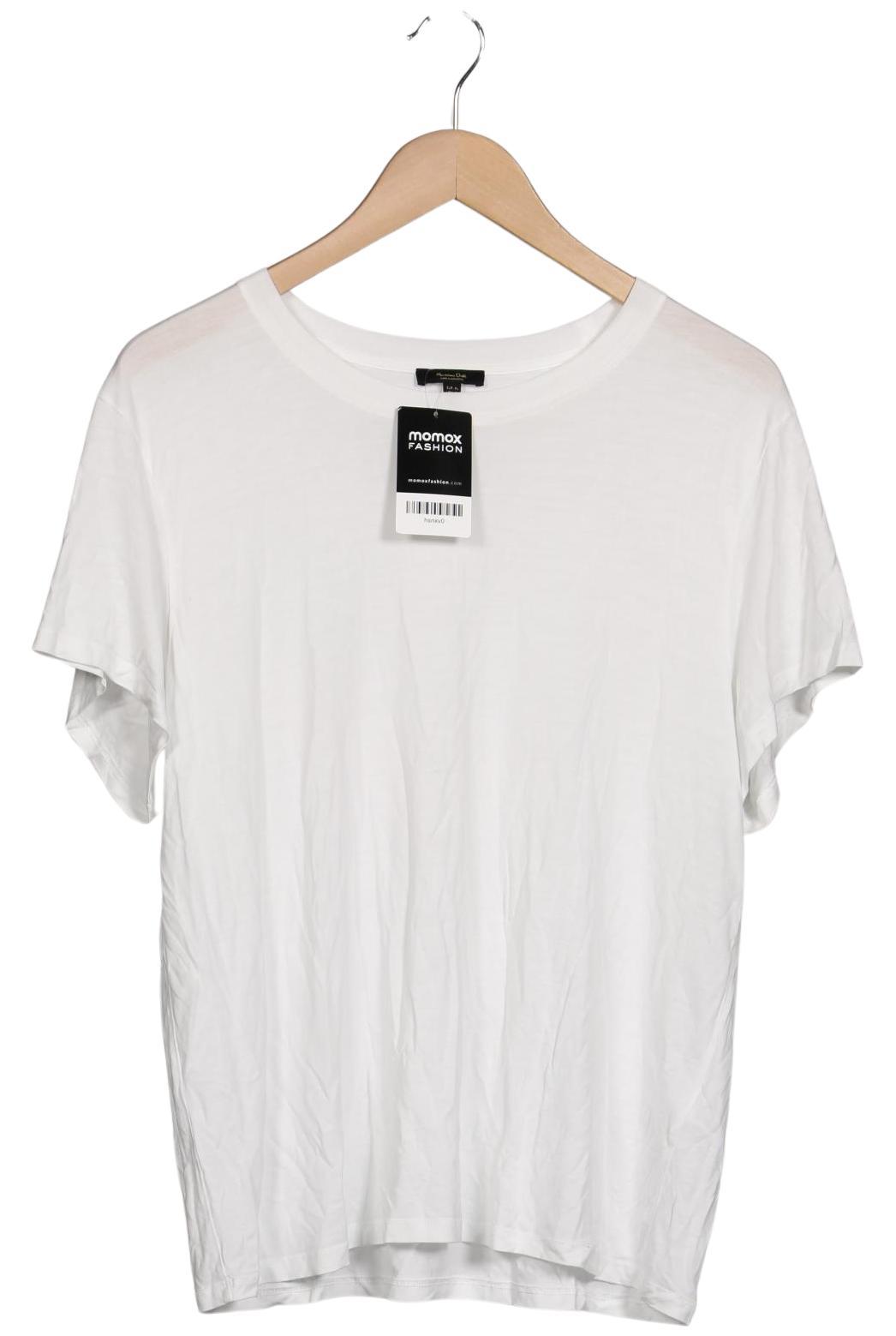 

Massimo Dutti Damen T-Shirt, weiß, Gr. 44