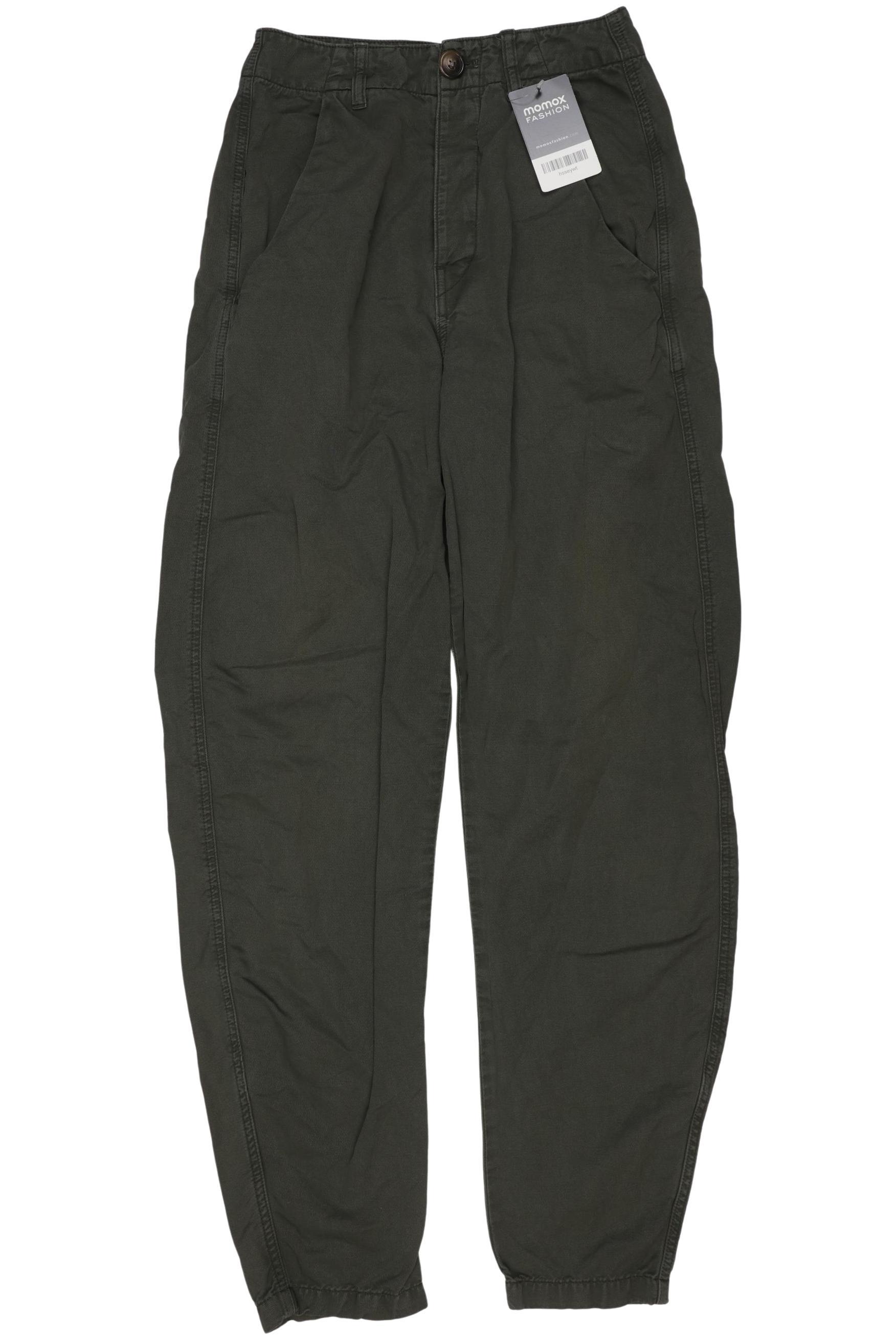 

Massimo Dutti Damen Stoffhose, grün, Gr. 34