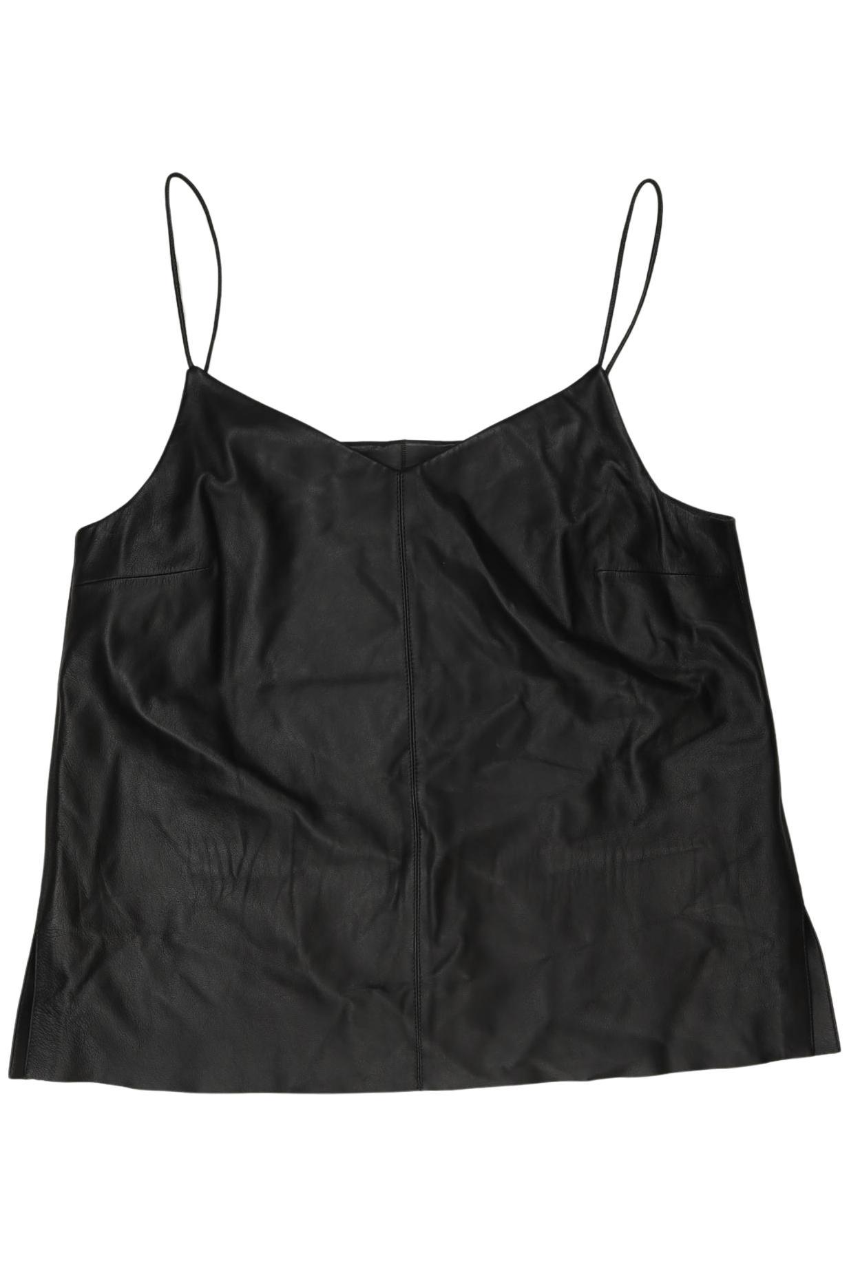 

Massimo Dutti Damen Top, schwarz, Gr. 36
