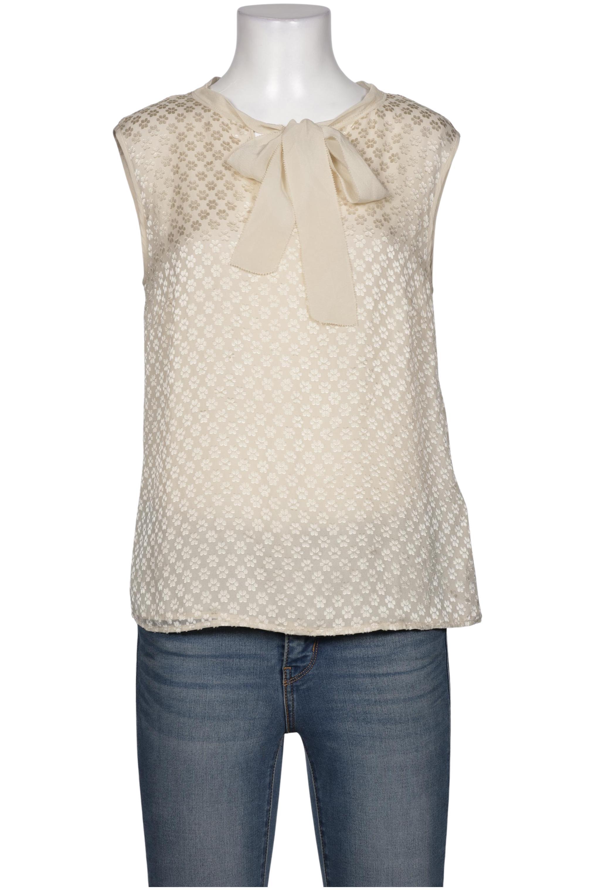 

Massimo Dutti Damen Bluse, cremeweiß, Gr. 38