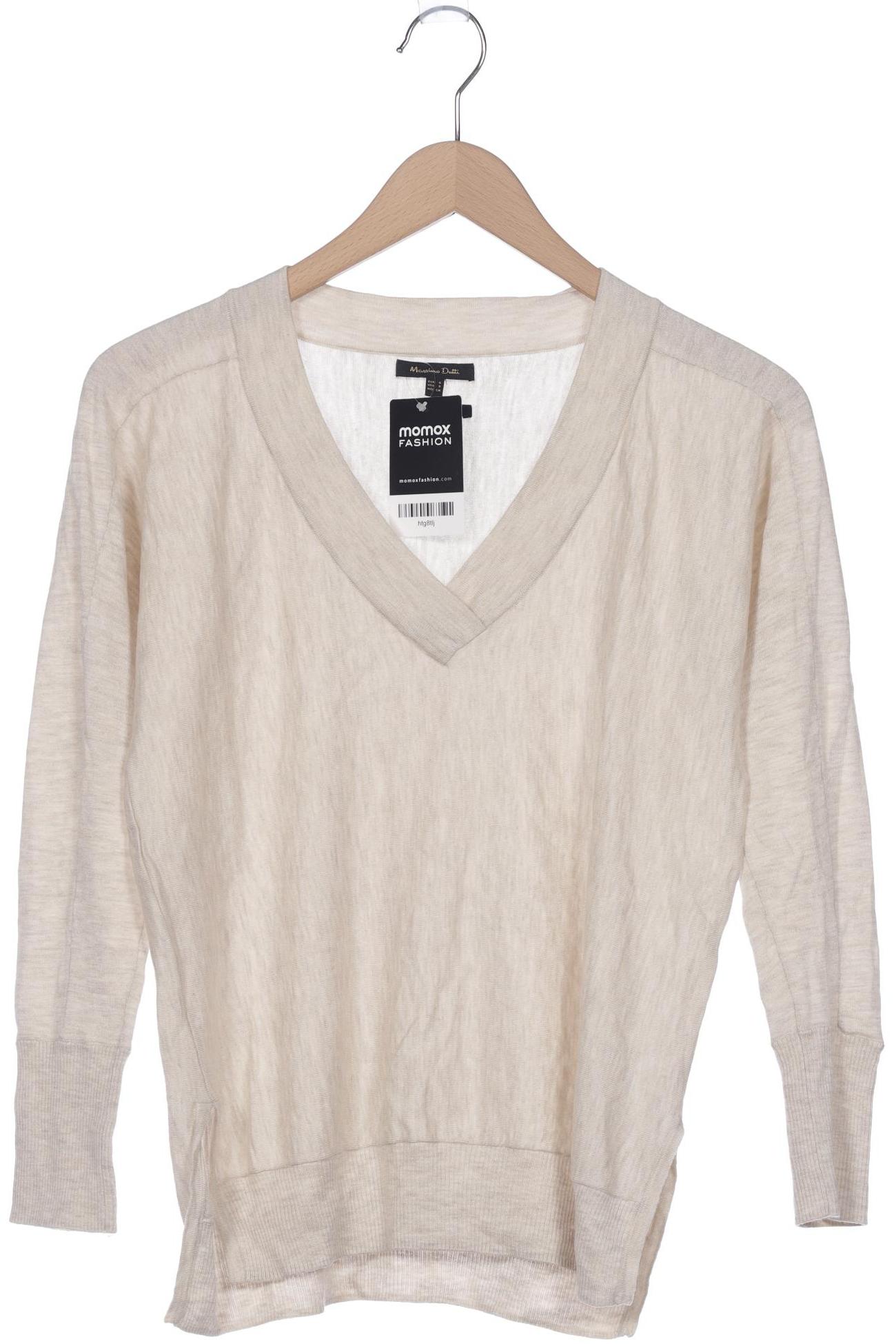 

Massimo Dutti Damen Pullover, beige, Gr. 36