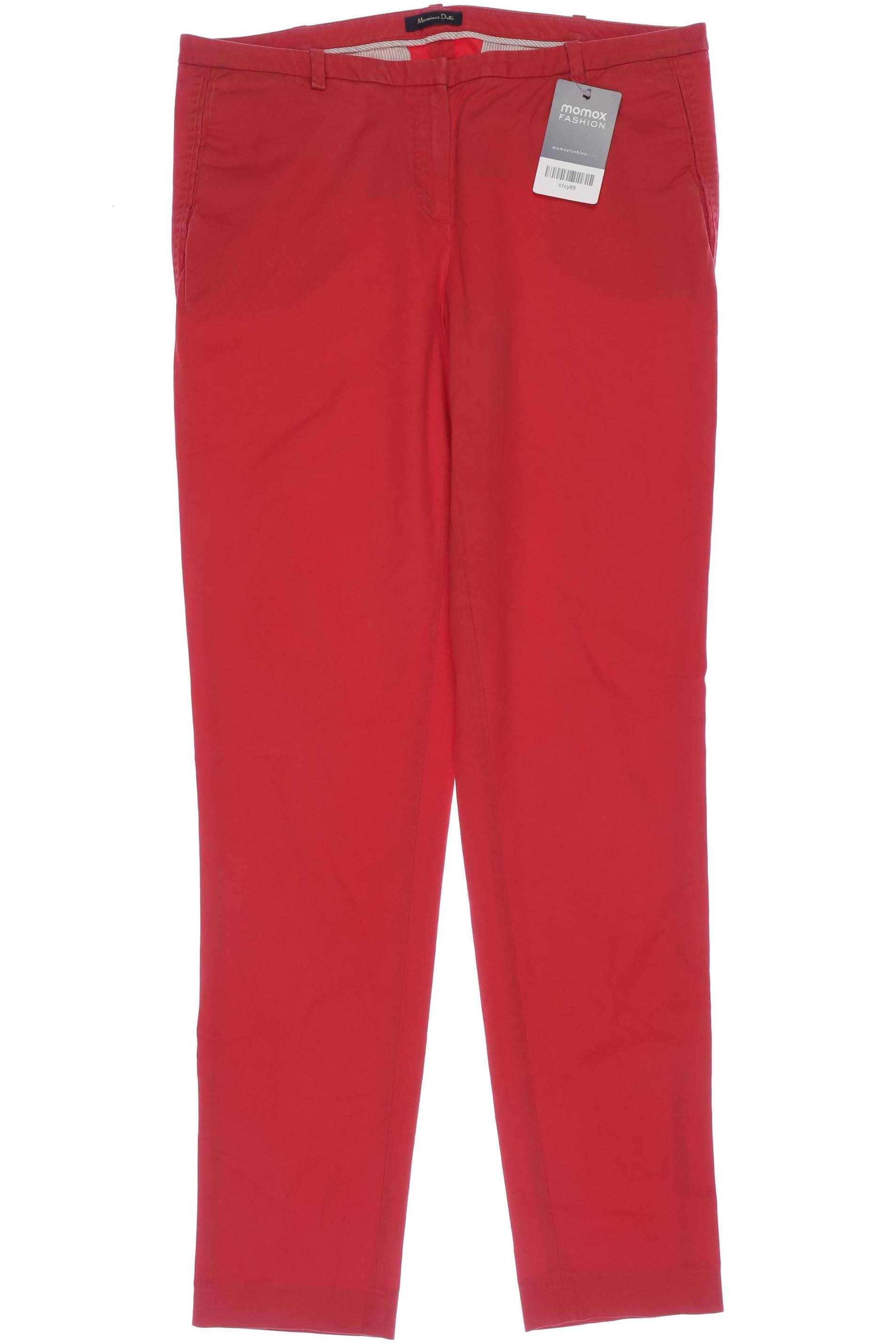 

Massimo Dutti Damen Stoffhose, rot, Gr. 38