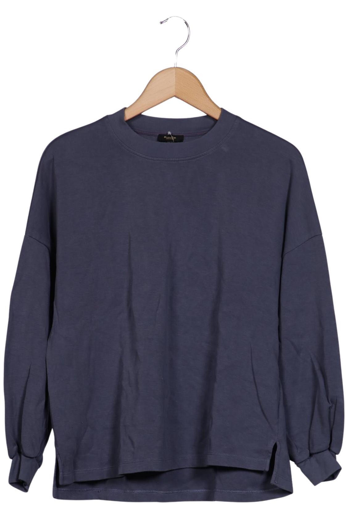 

Massimo Dutti Damen Sweatshirt, marineblau, Gr. 36