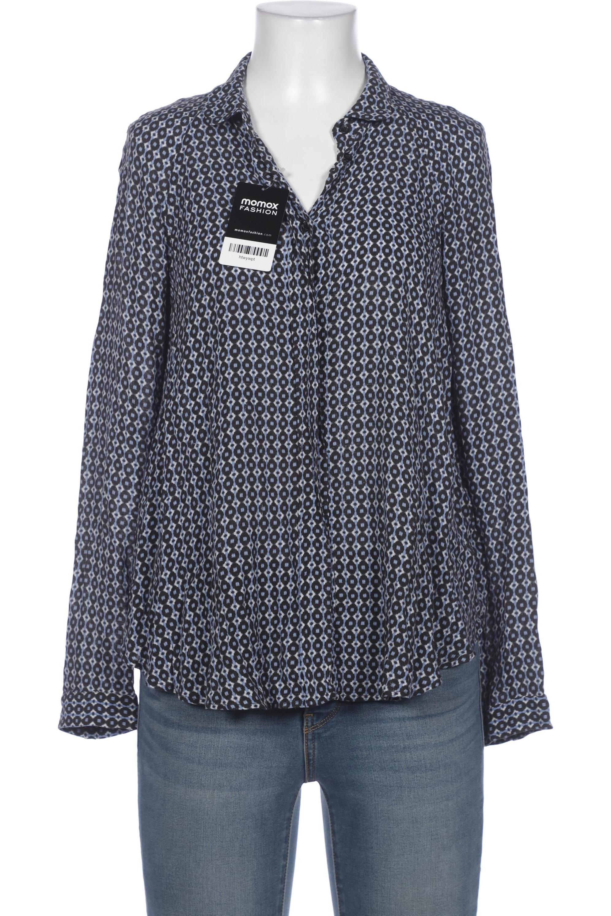 

Massimo Dutti Damen Bluse, blau, Gr. 36