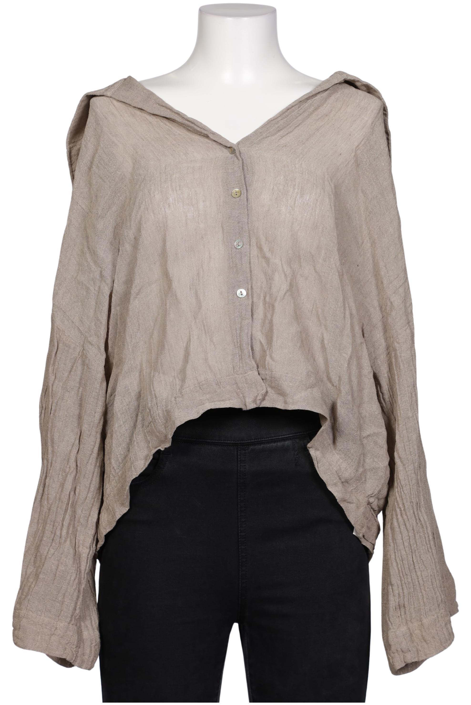 

Massimo Dutti Damen Bluse, beige, Gr. 42