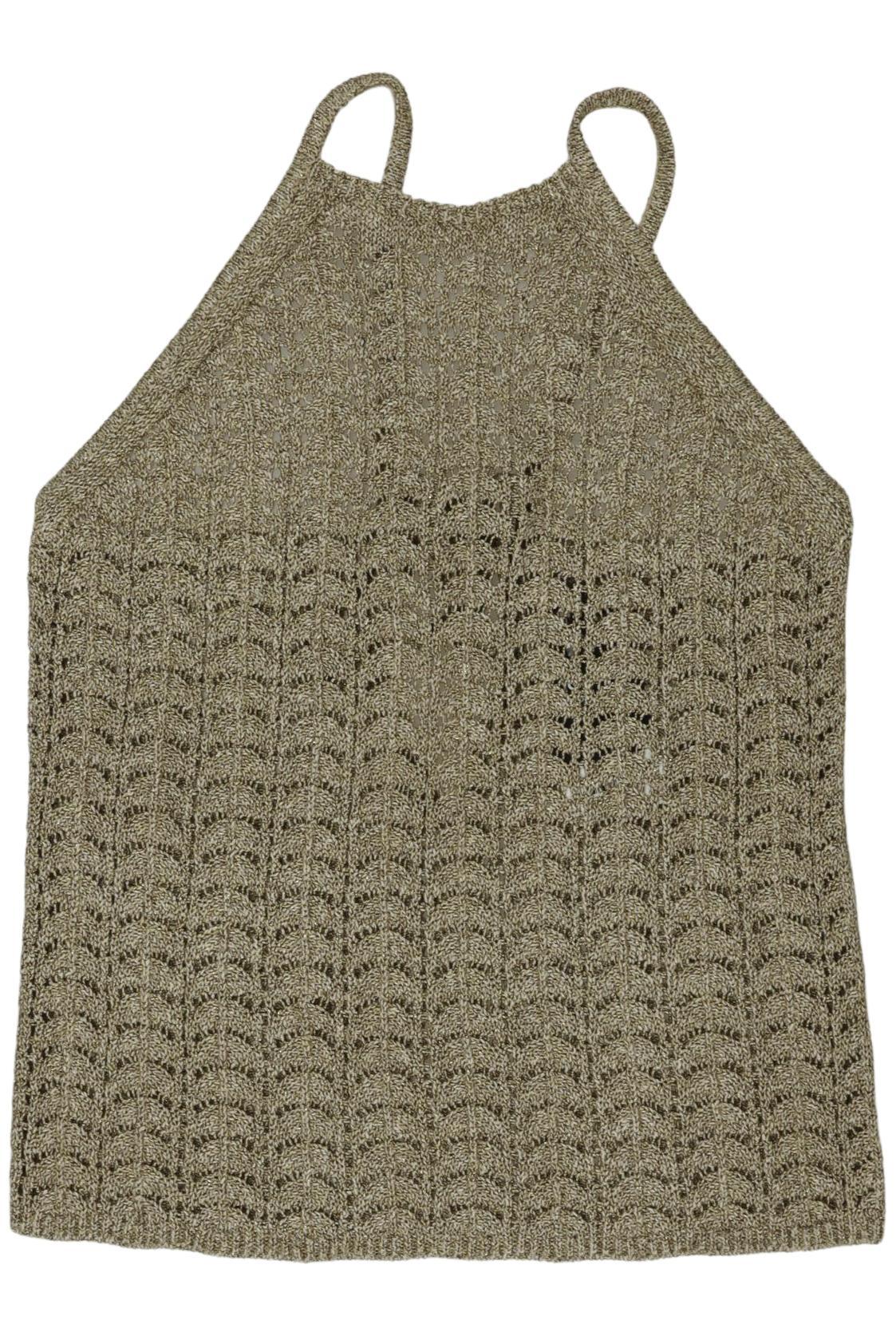 

Massimo Dutti Damen Top, beige, Gr. 34