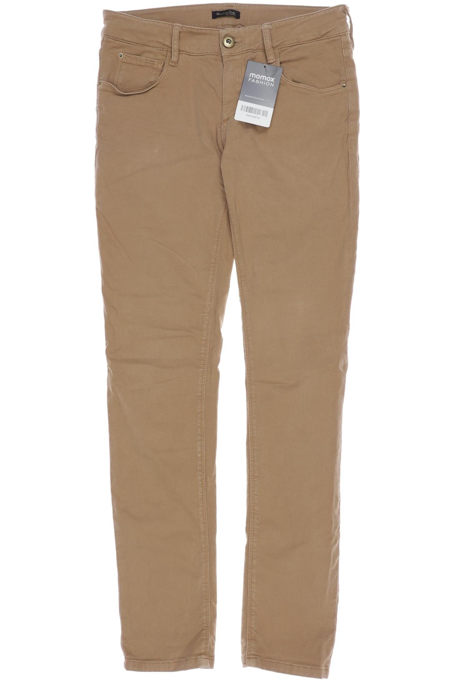 

Massimo Dutti Damen Jeans, beige, Gr. 36