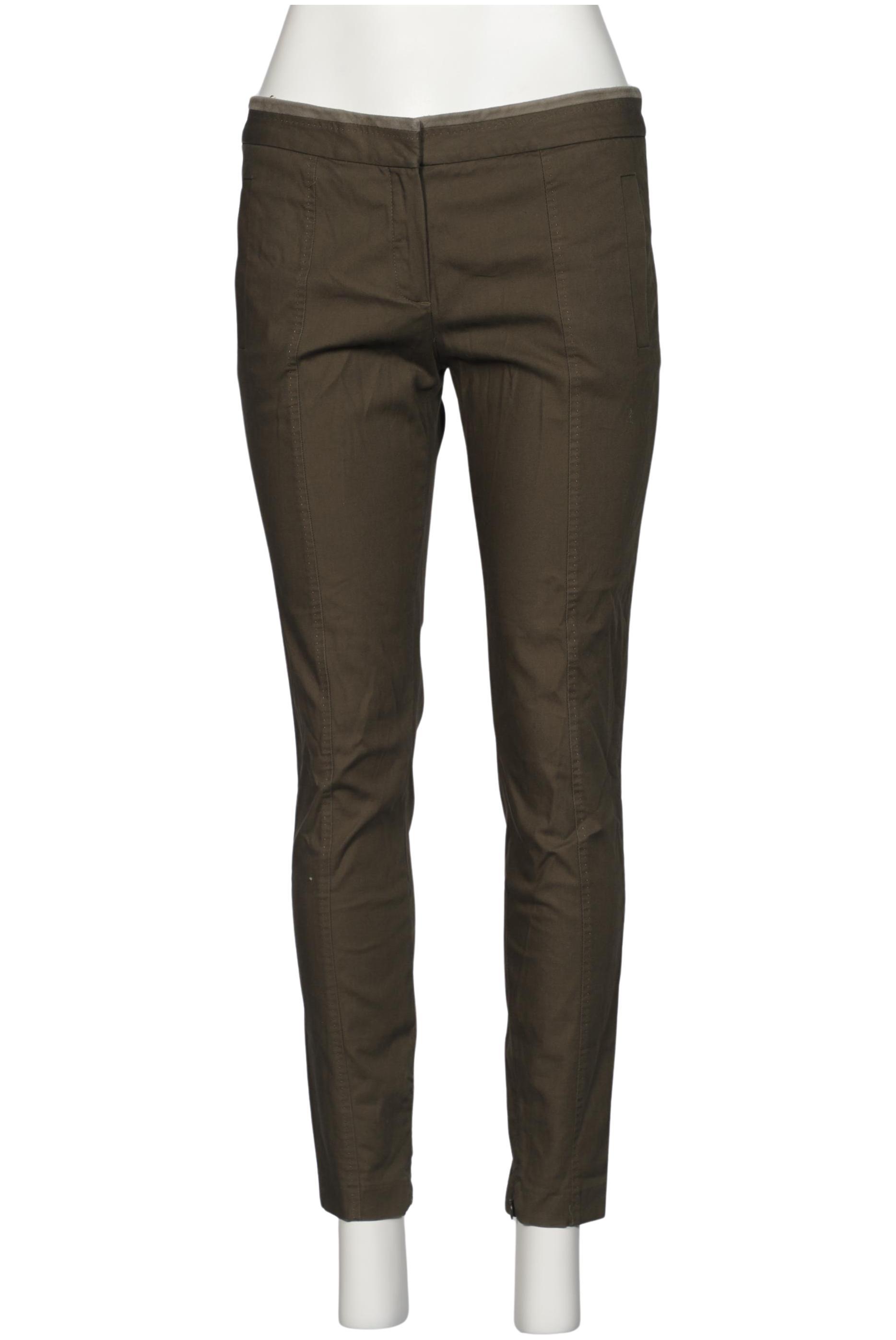 

Massimo Dutti Damen Stoffhose, grün, Gr. 42