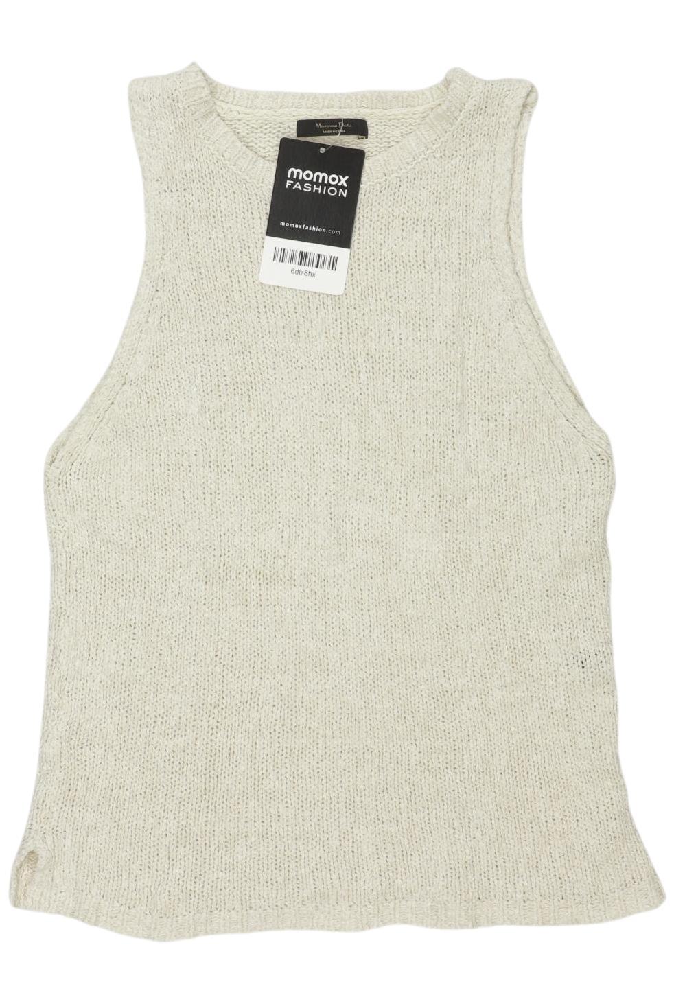 

Massimo Dutti Damen Top, cremeweiß, Gr. 34