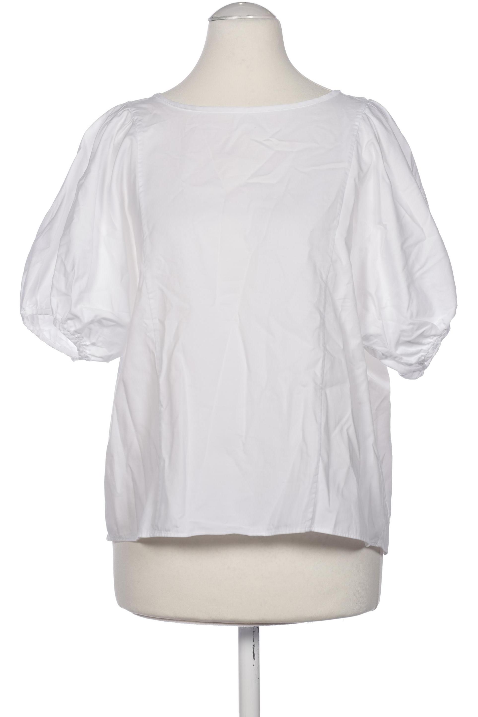 

Massimo Dutti Damen Bluse, weiß, Gr. 36