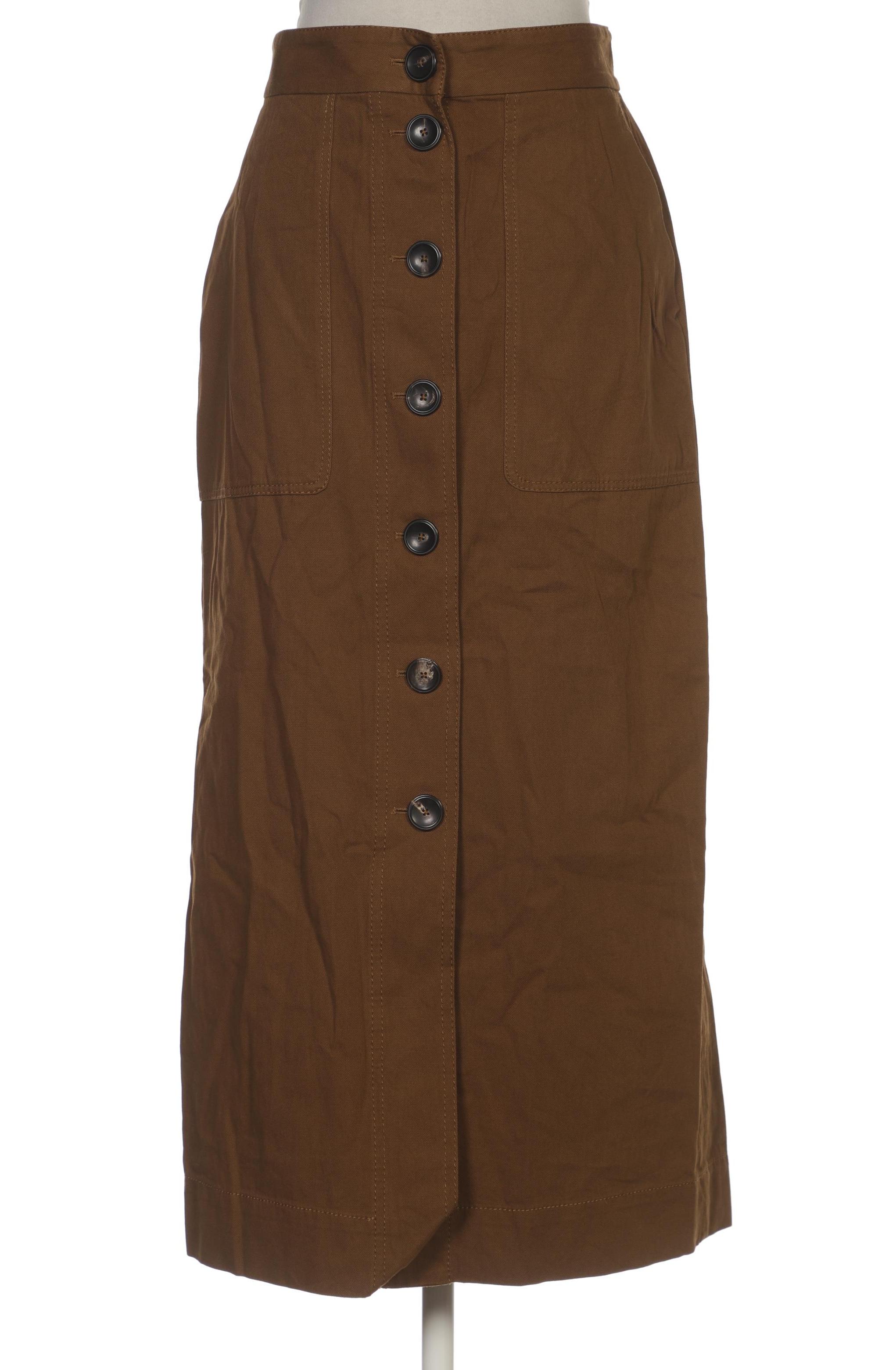 

Massimo Dutti Damen Rock, braun, Gr. 42
