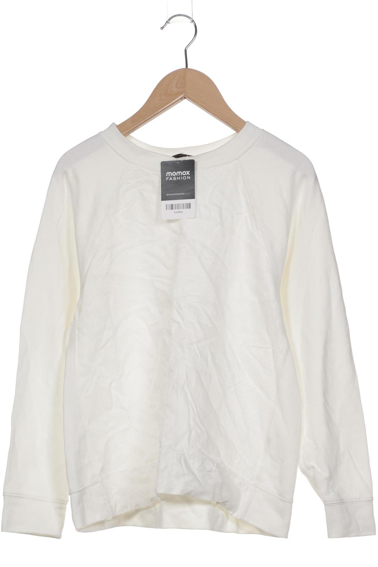 

Massimo Dutti Damen Langarmshirt, weiß, Gr. 34