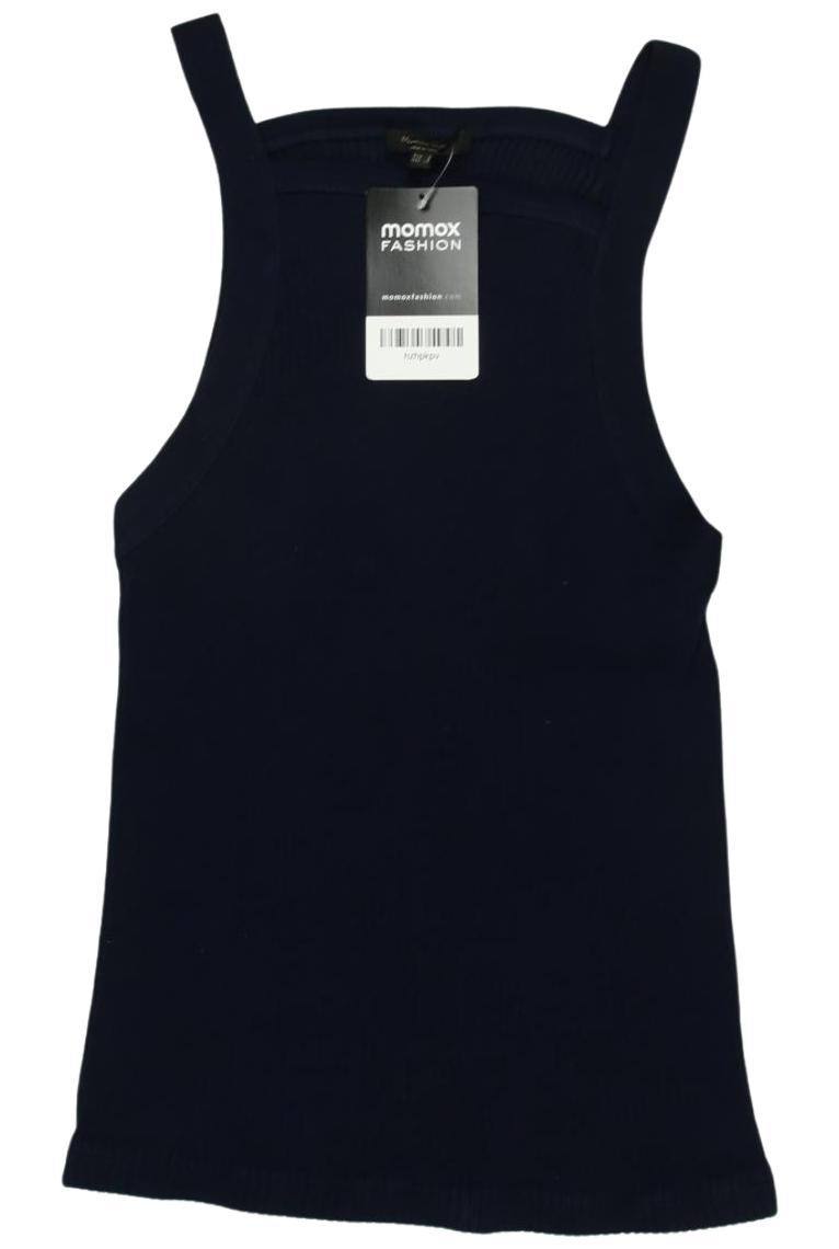 

Massimo Dutti Damen Top, marineblau, Gr. 36