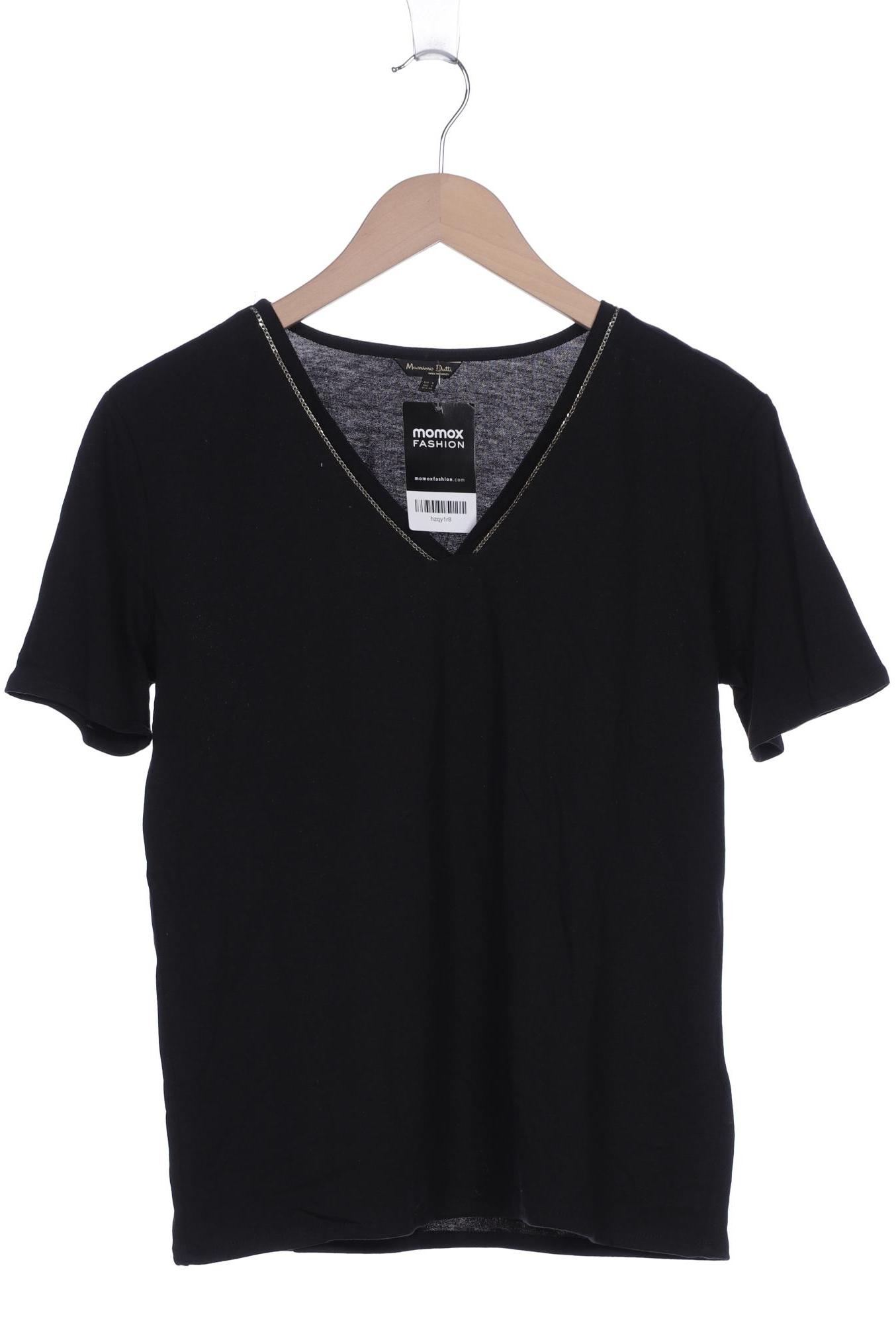 

Massimo Dutti Damen T-Shirt, schwarz, Gr. 36