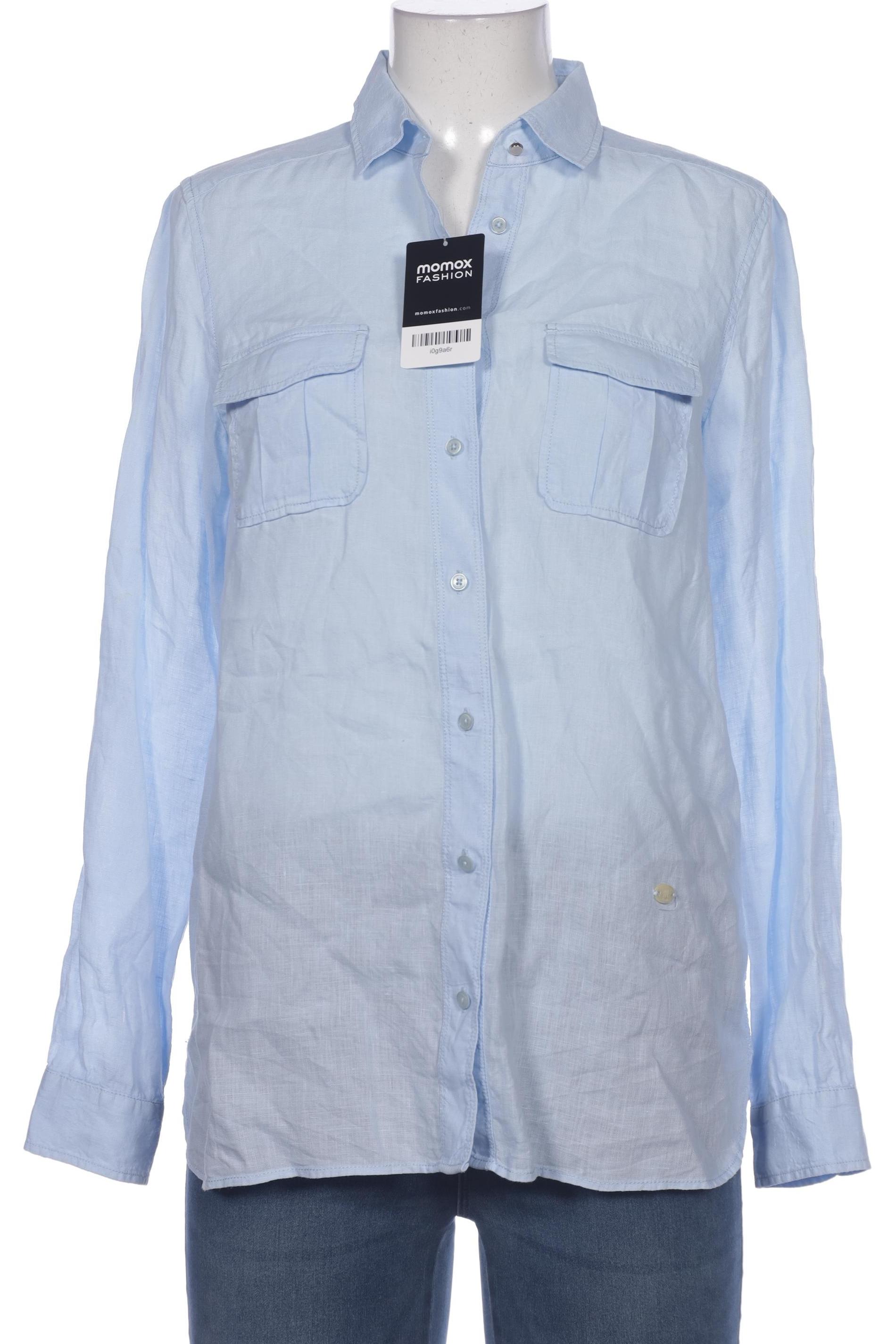 

Massimo Dutti Damen Bluse, hellblau, Gr. 40