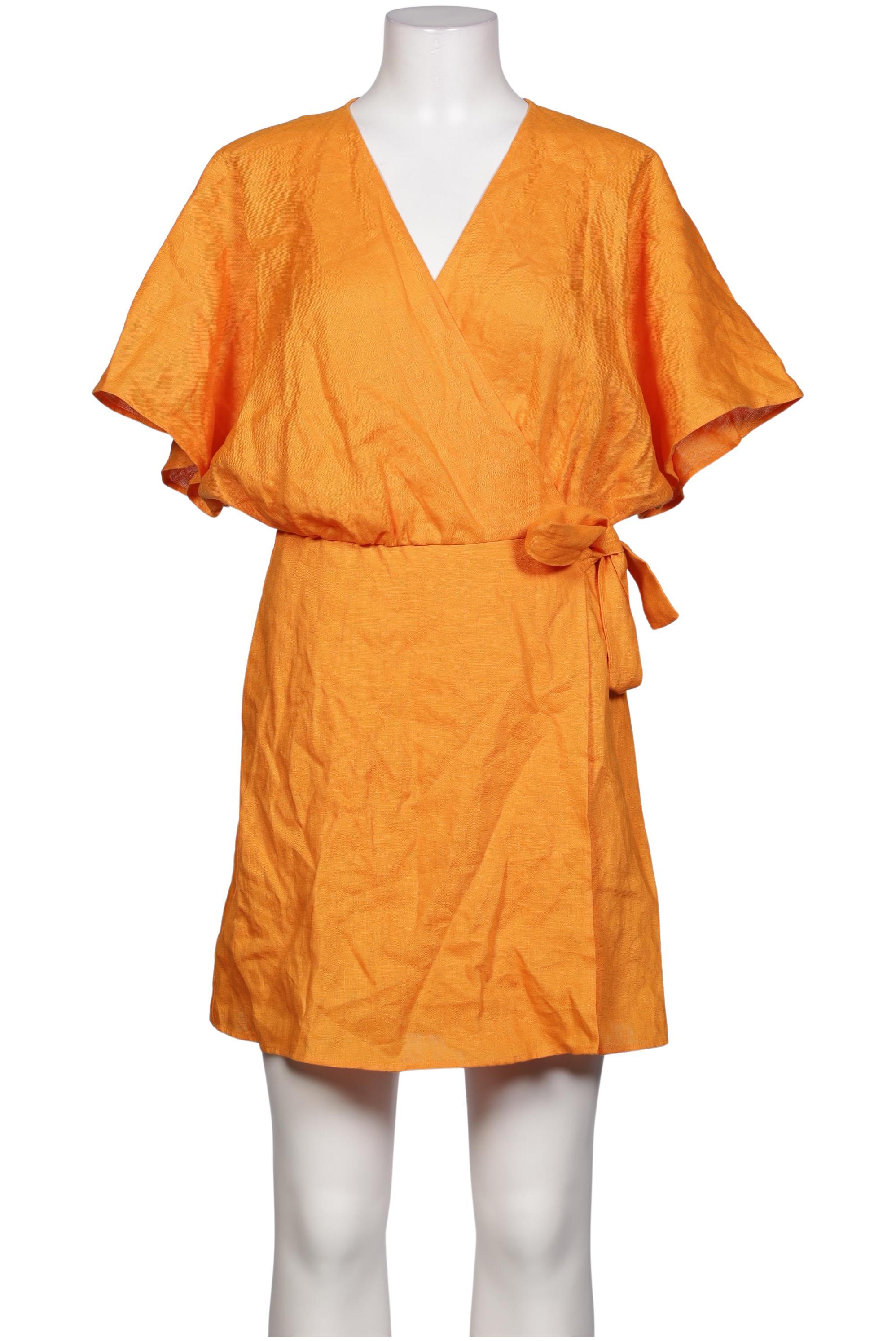 

Massimo Dutti Damen Kleid, orange, Gr. 36