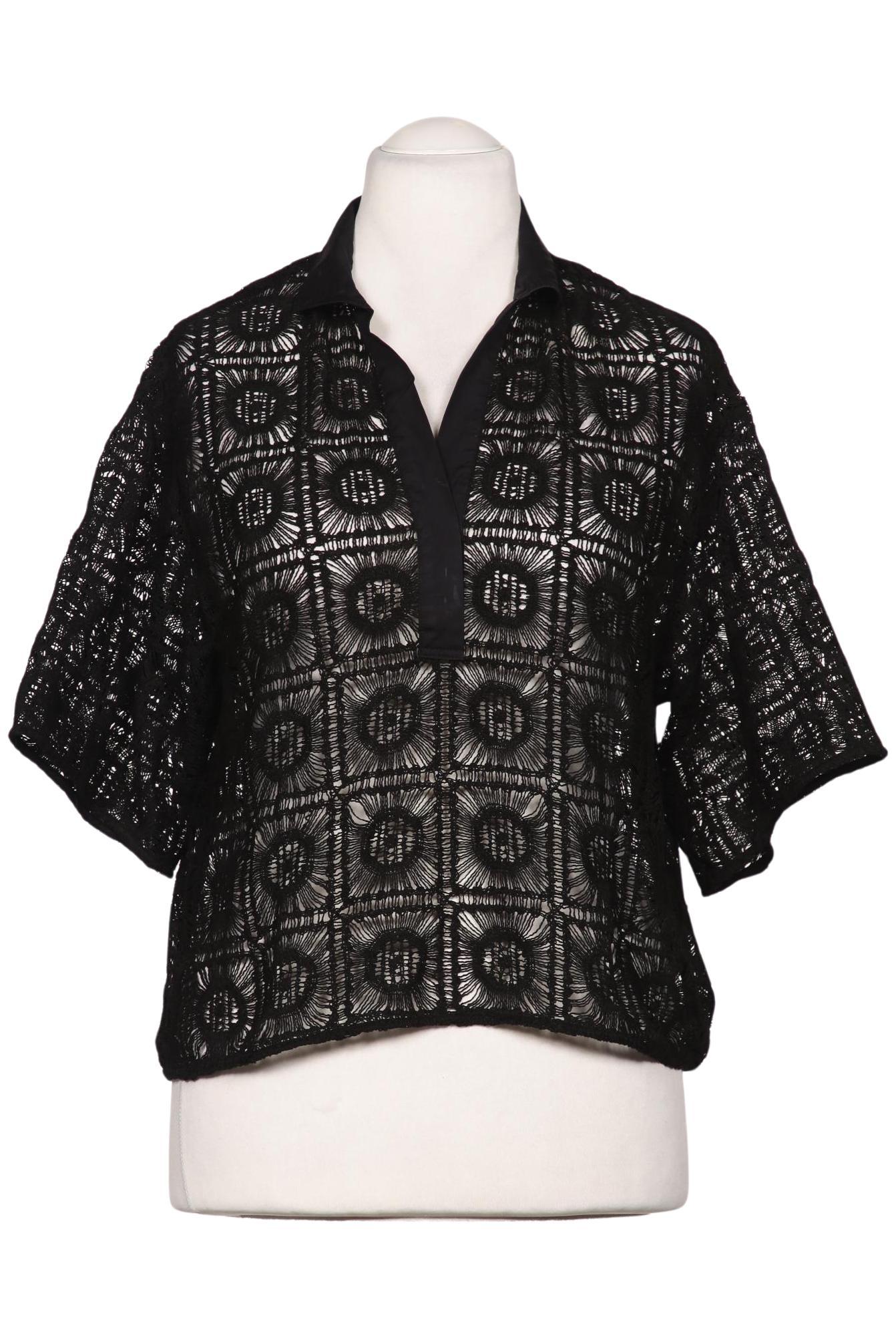 

Massimo Dutti Damen Bluse, schwarz, Gr. 38